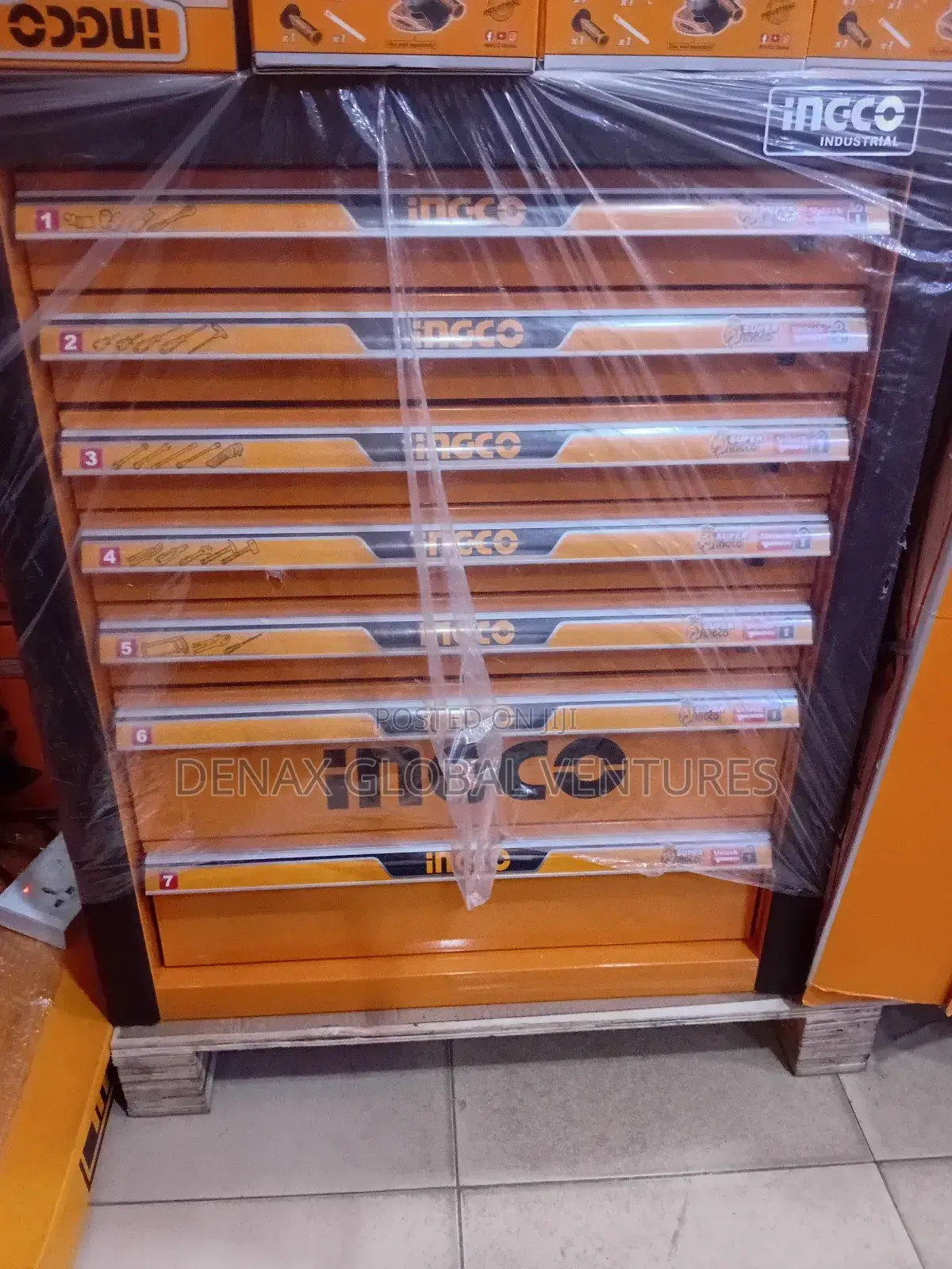 7 Drawer Tools Box Set With 328pcs of Tools