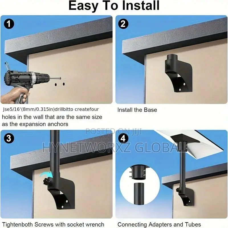 Starlink Gen 3 Mounting Kit (360 Degree Rotation)