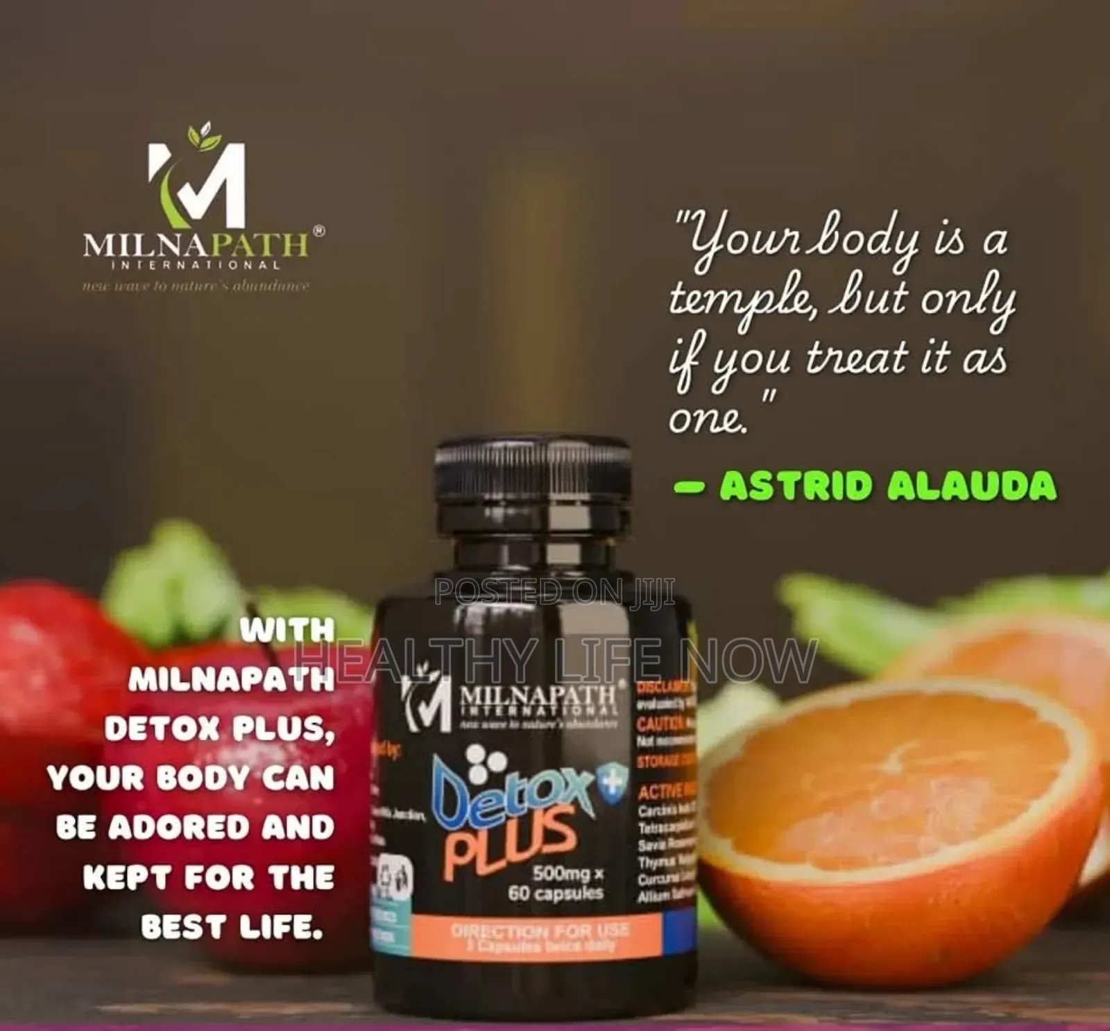 Milnapath Detoxplus for Stubborn Disease, Infection and Cleansing