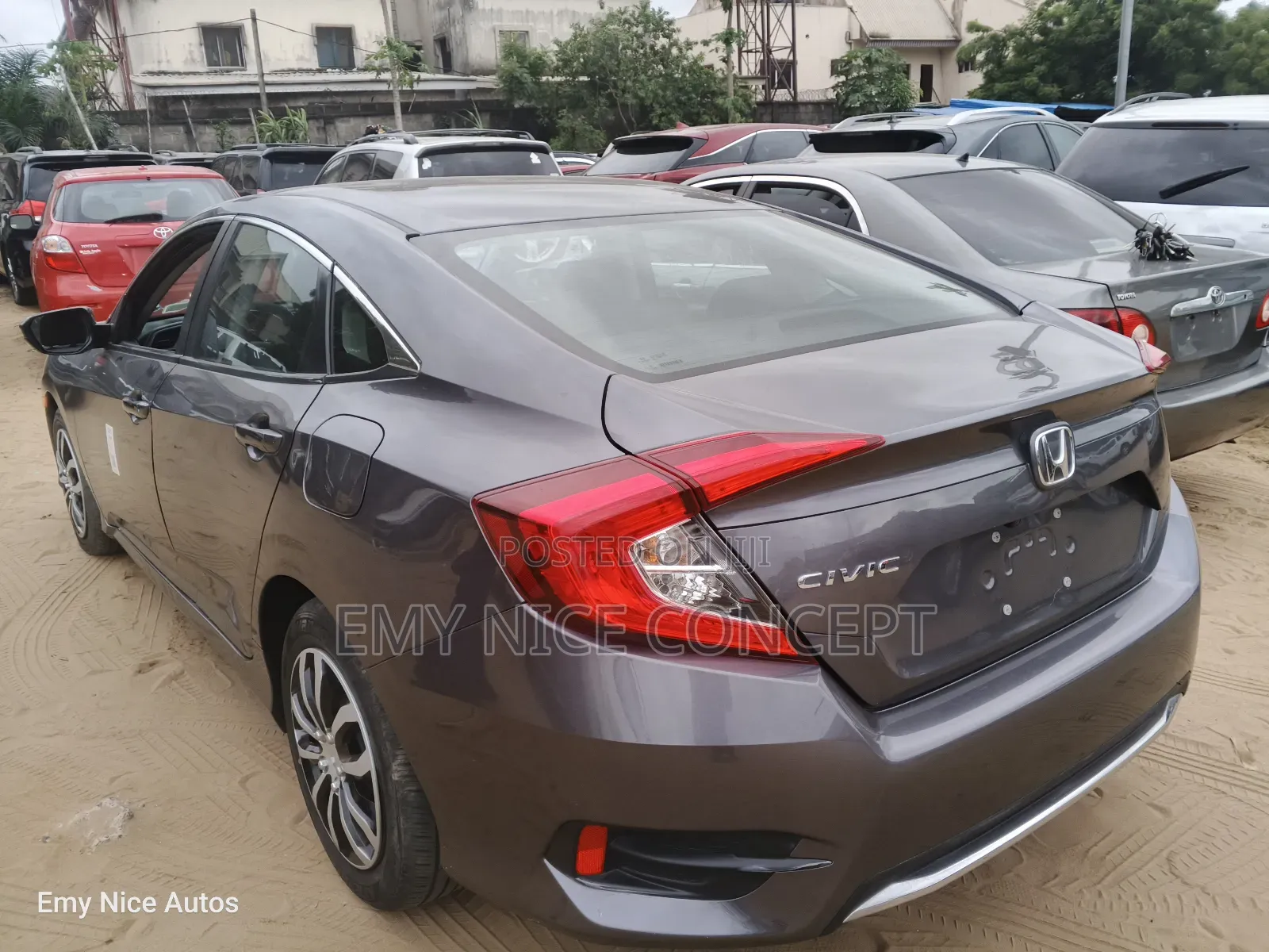 Honda Civic Sport Sedan 2020 Gray