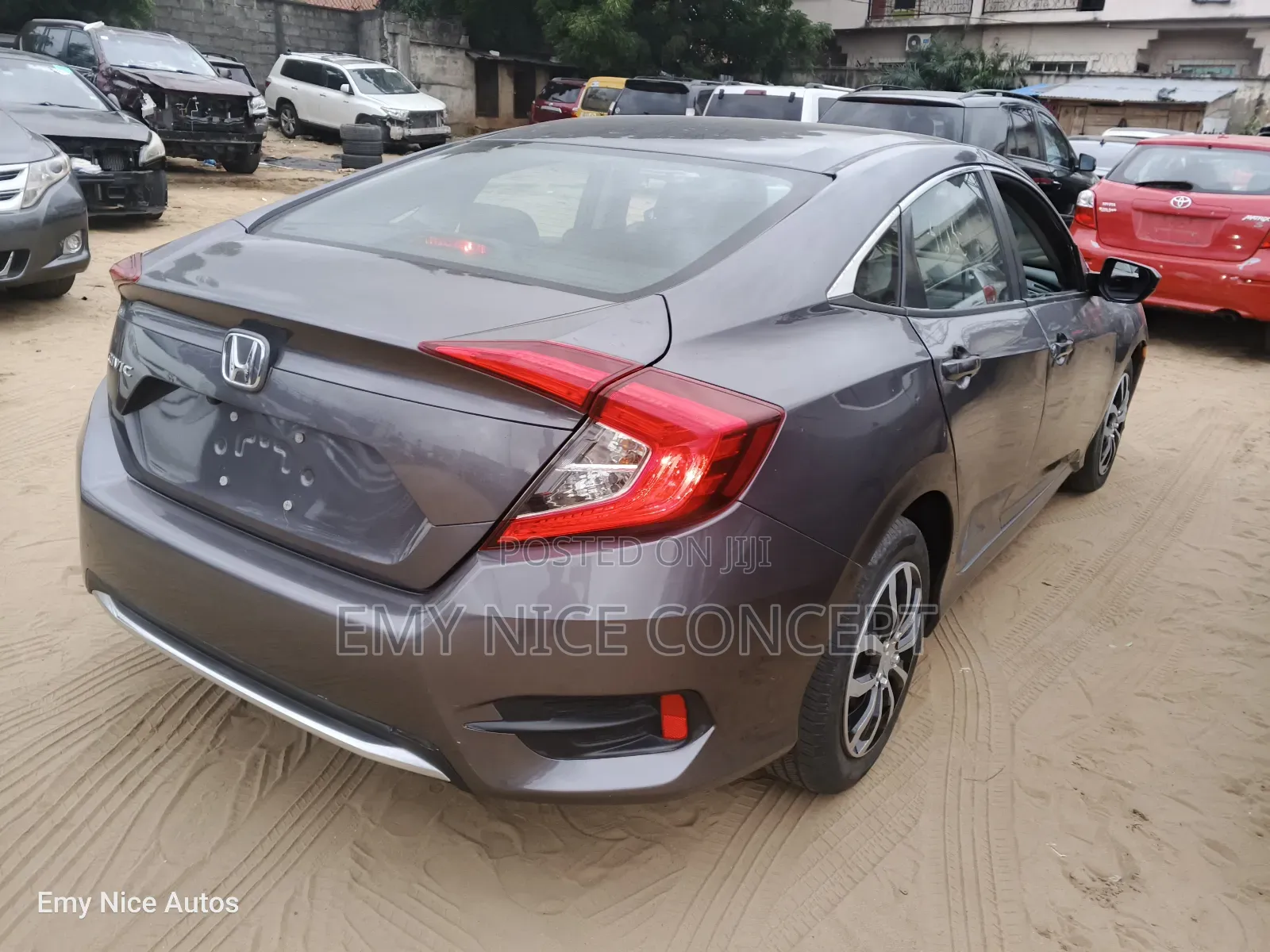 Honda Civic Sport Sedan 2020 Gray