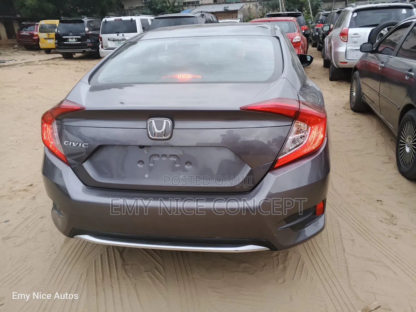 Honda Civic Sport Sedan 2020 Gray