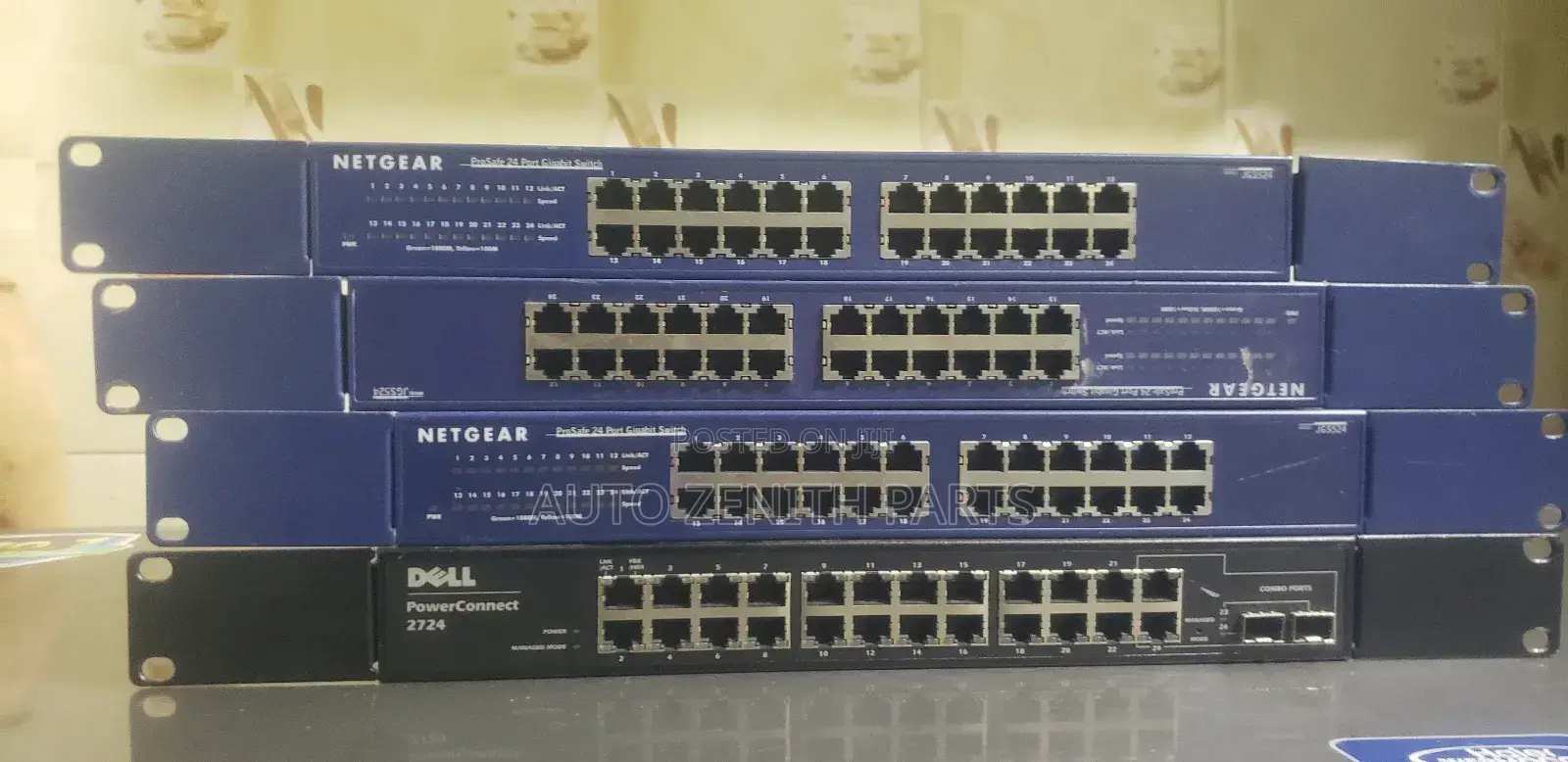 Netgear Prosafe 24-Port Gigabit Switch Jgs524 V2