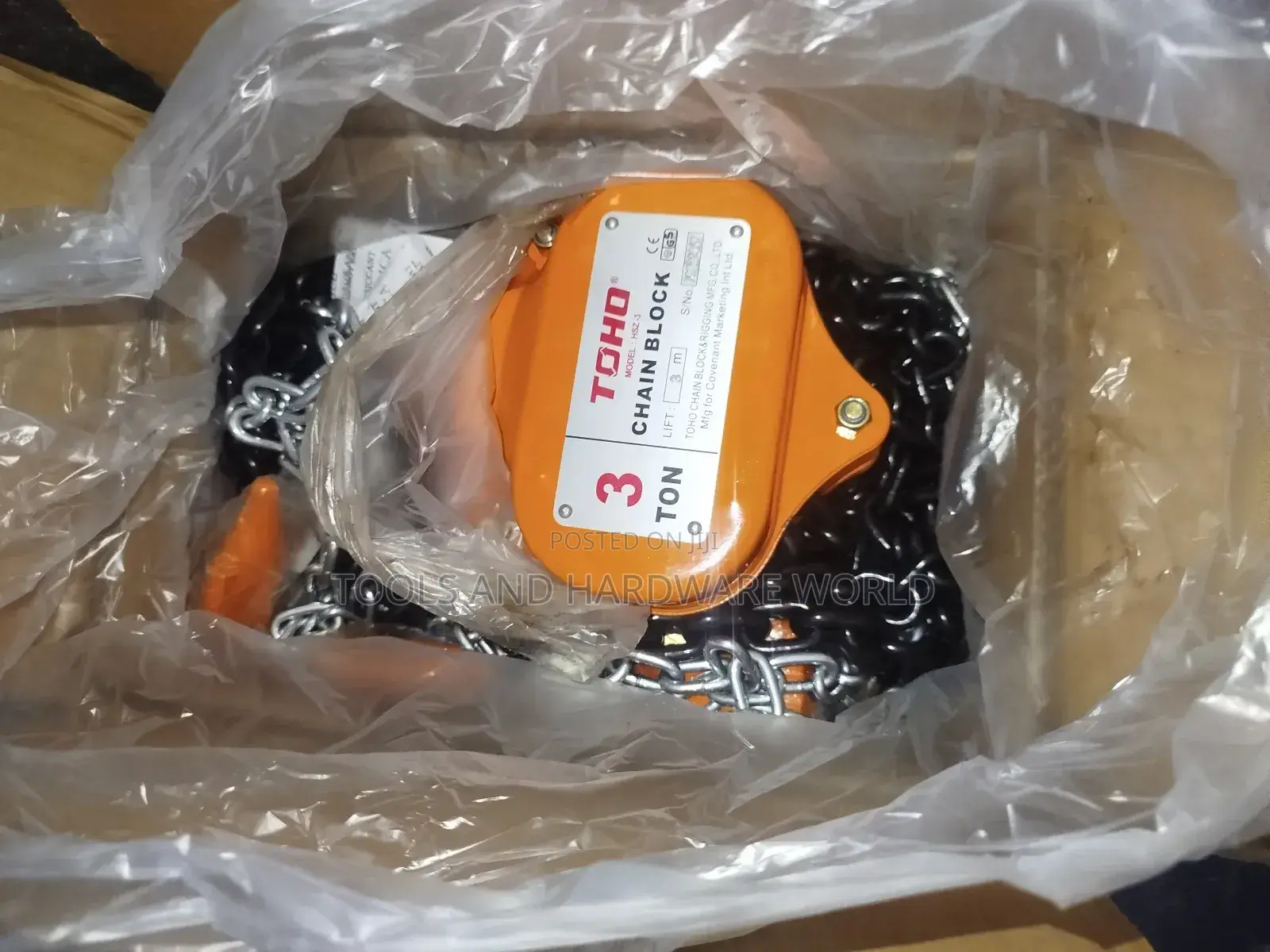 3ton By 3miters Chain Block