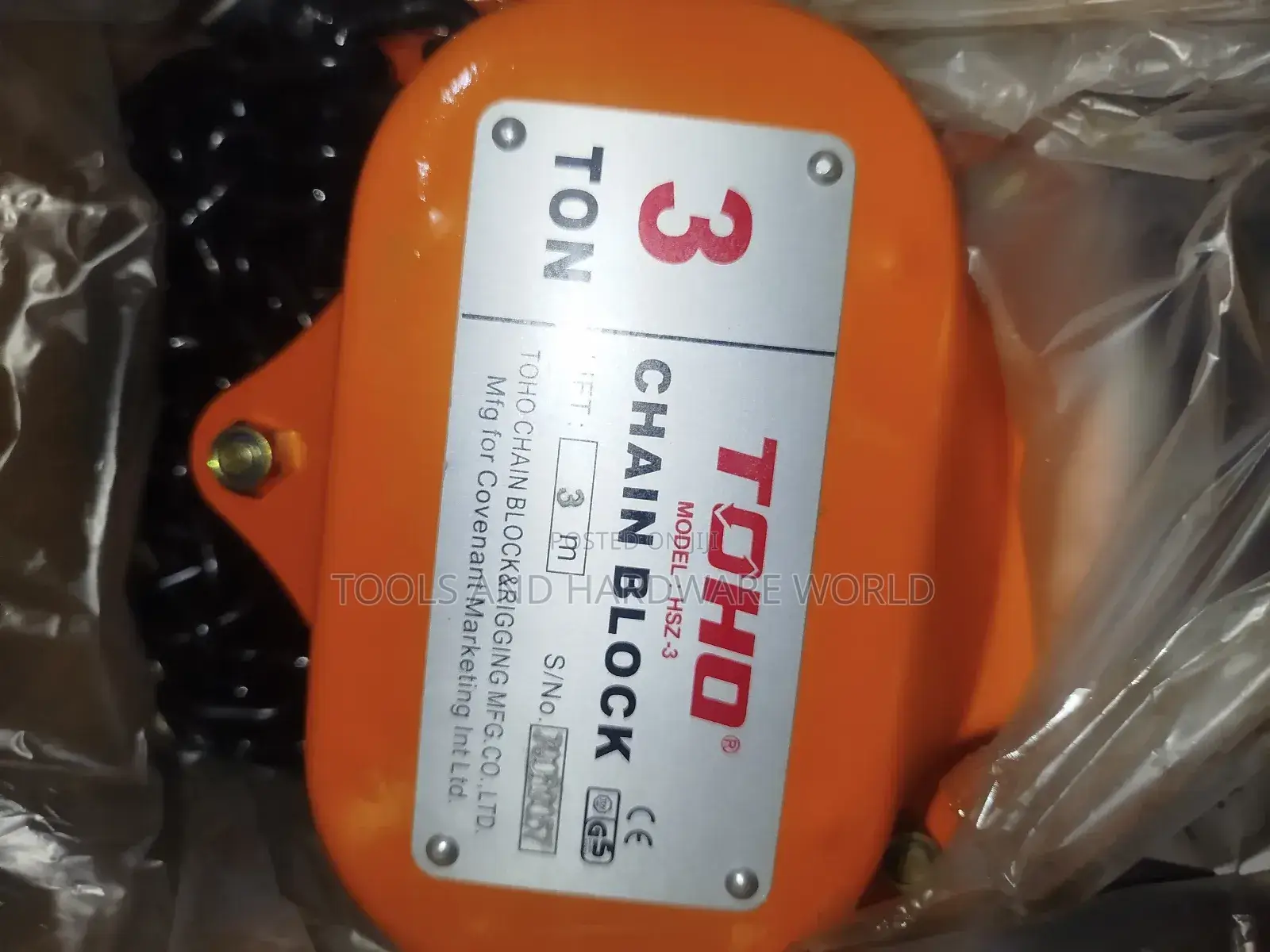 3ton By 3miters Chain Block