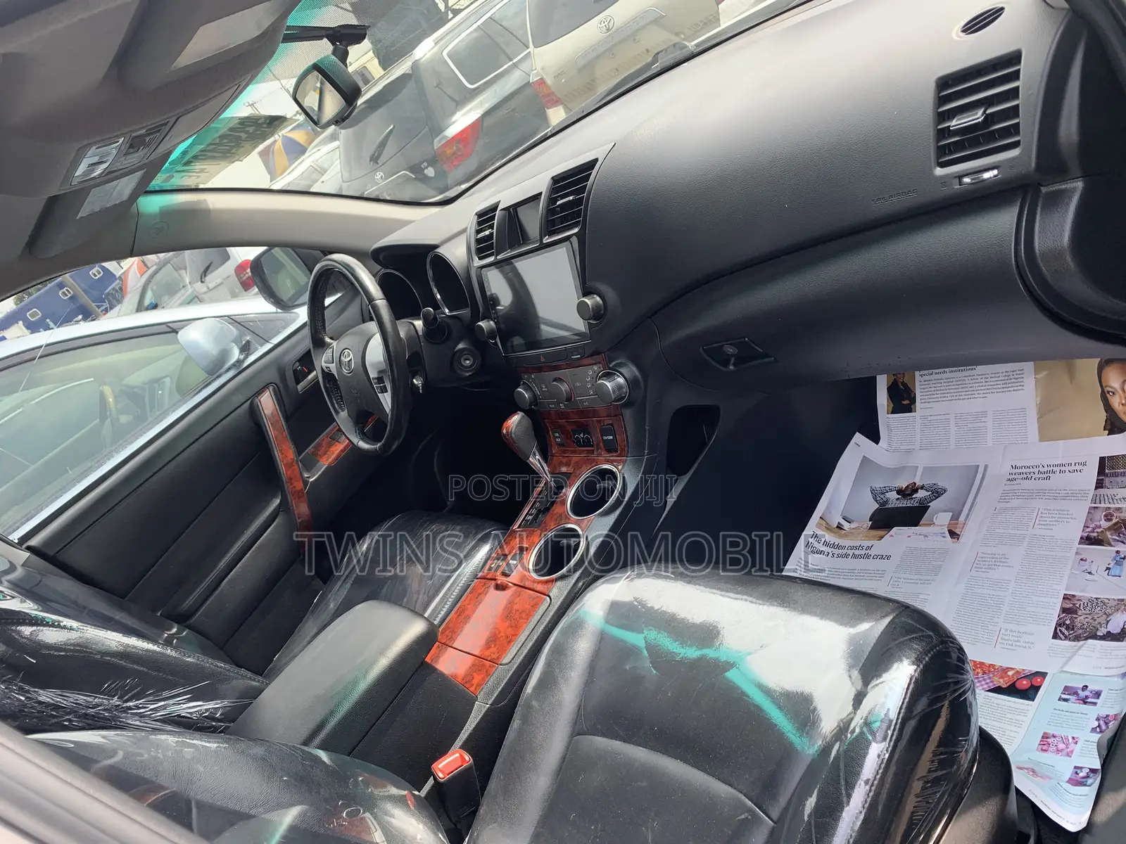 Toyota Highlander Limited 3.5l 4WD 2013 Silver