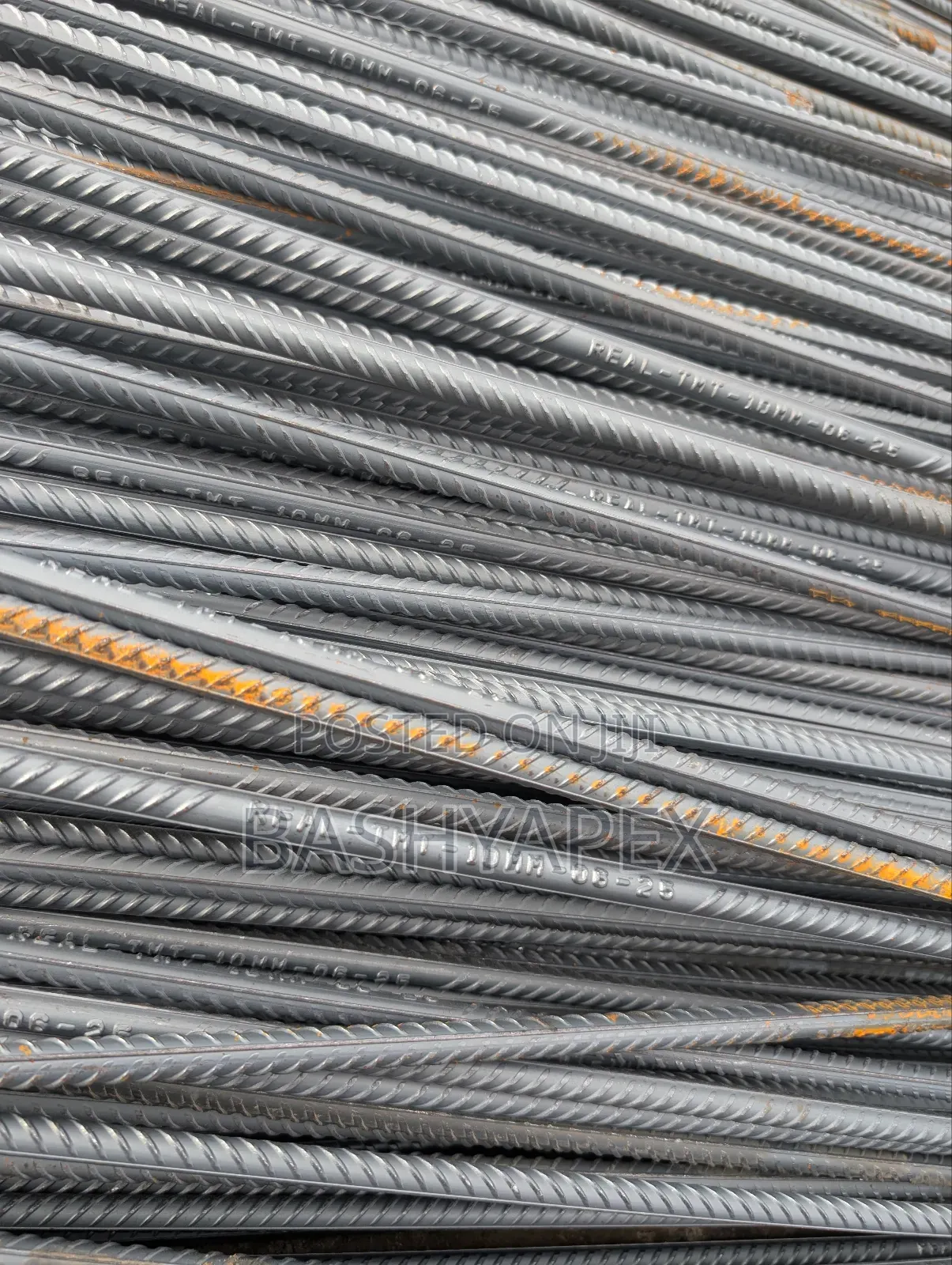 Real TMT Reinforcement Iron Rod Rebars Steel Bars
