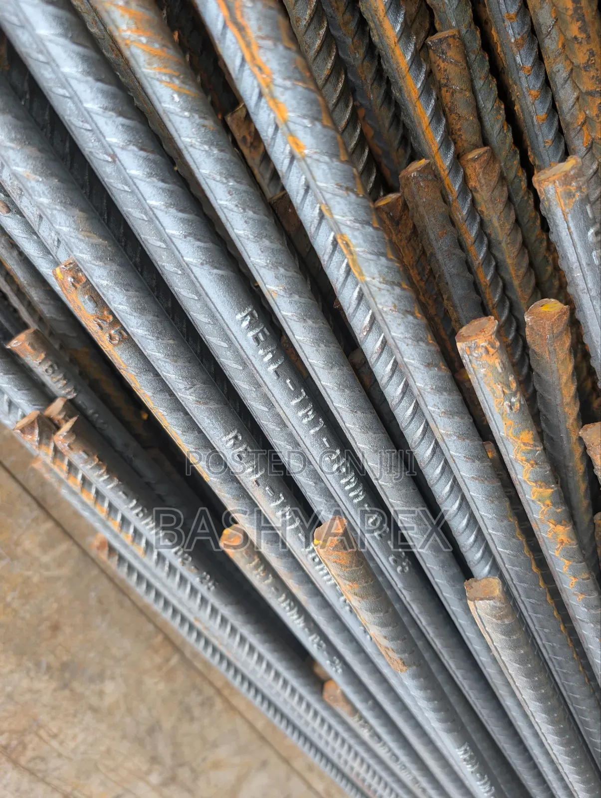 Real TMT Reinforcement Iron Rod Rebars Steel Bars
