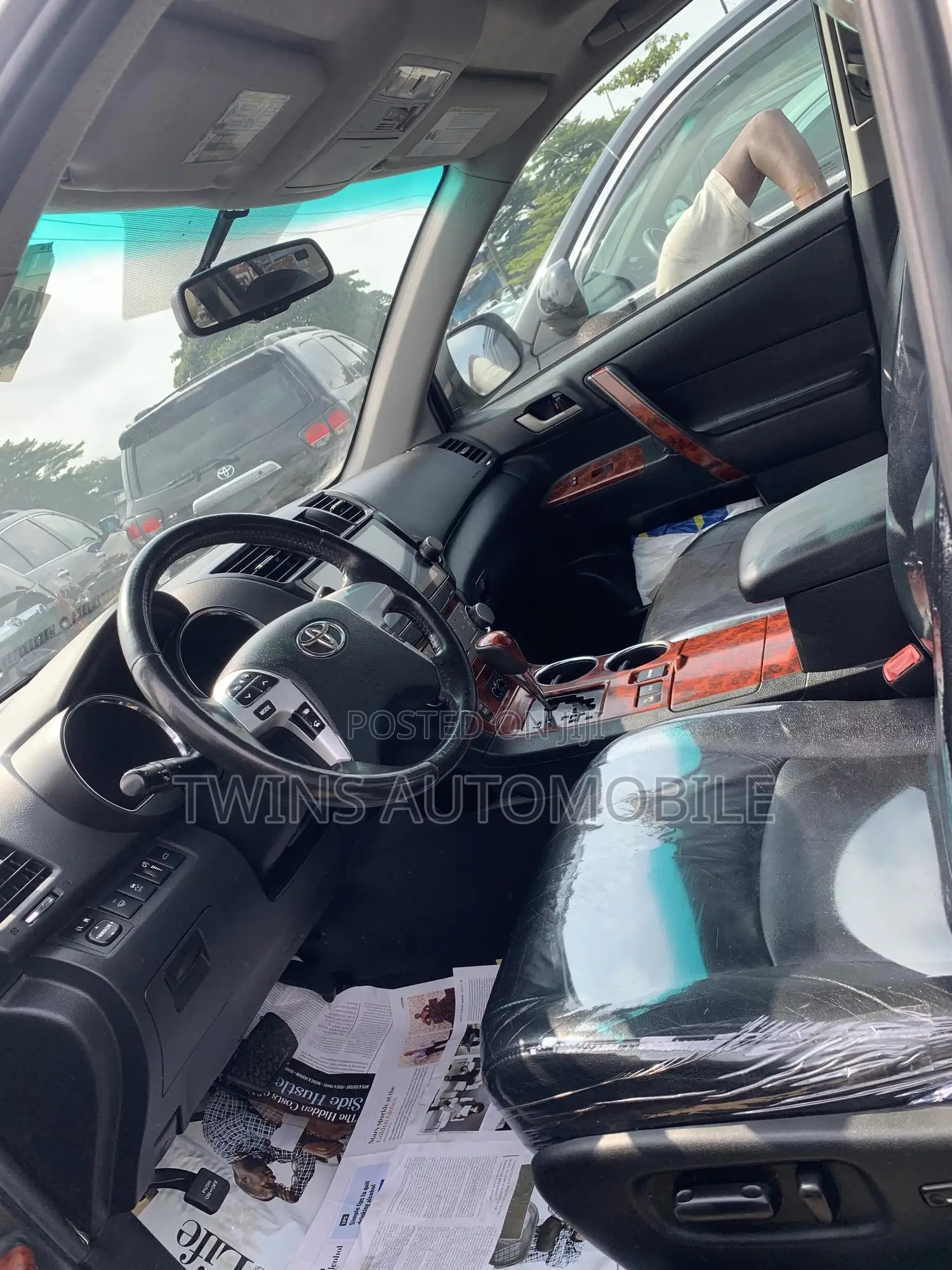 Toyota Highlander Limited 3.5l 4WD 2013 Silver