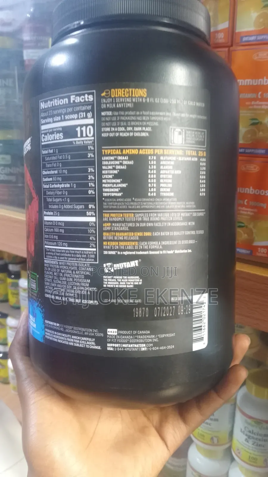 Iso Surge Gourmet Whey Protein Isolate