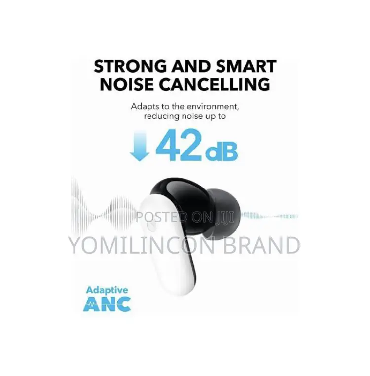 Anker Soundcore R50i Nc True Wireless Bluetooth Earbuds - White