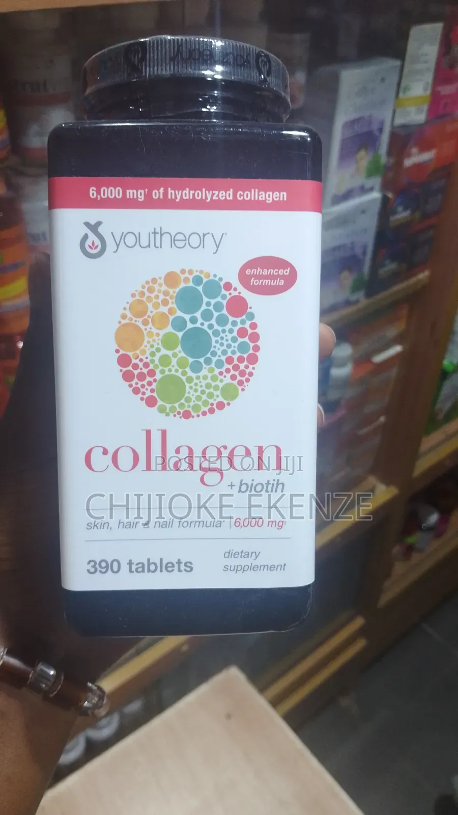 Youththeory Collagen + Biotin 6000mg X 390 Tablets