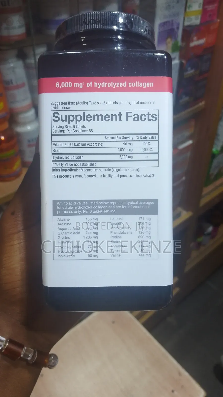Youththeory Collagen + Biotin 6000mg X 390 Tablets
