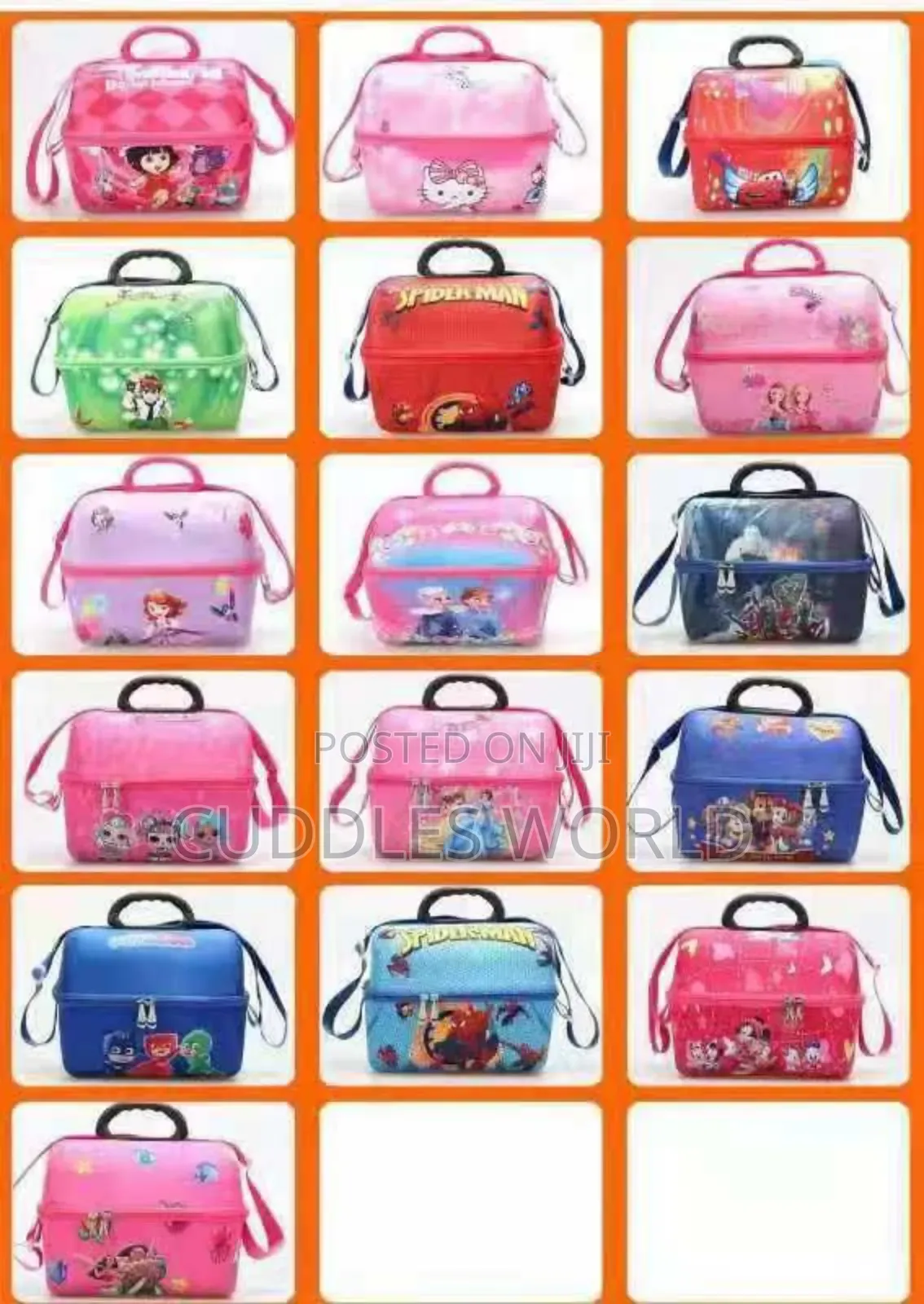 Beautiful Character Box Lunch Bag