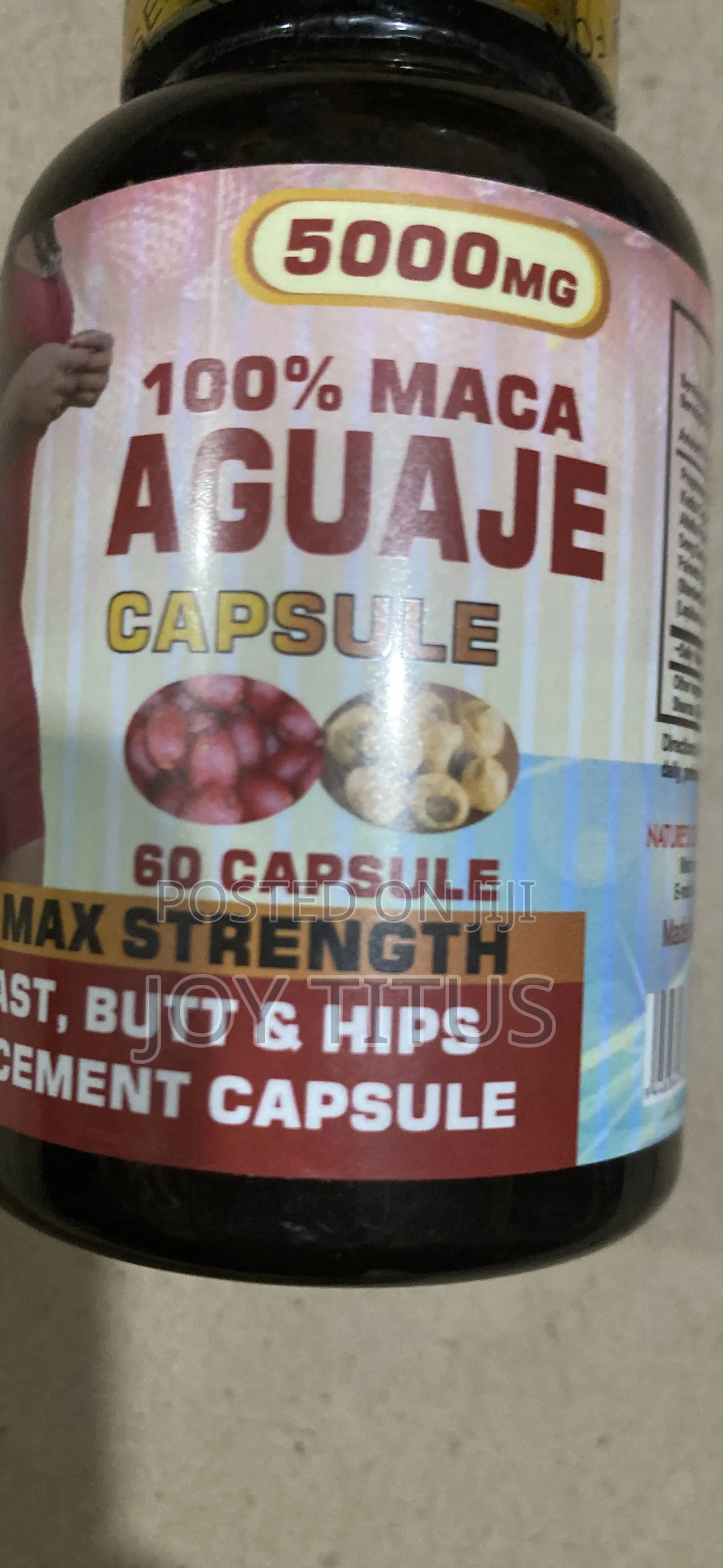 Maca Aguaje Capsule (50 Capsules)
