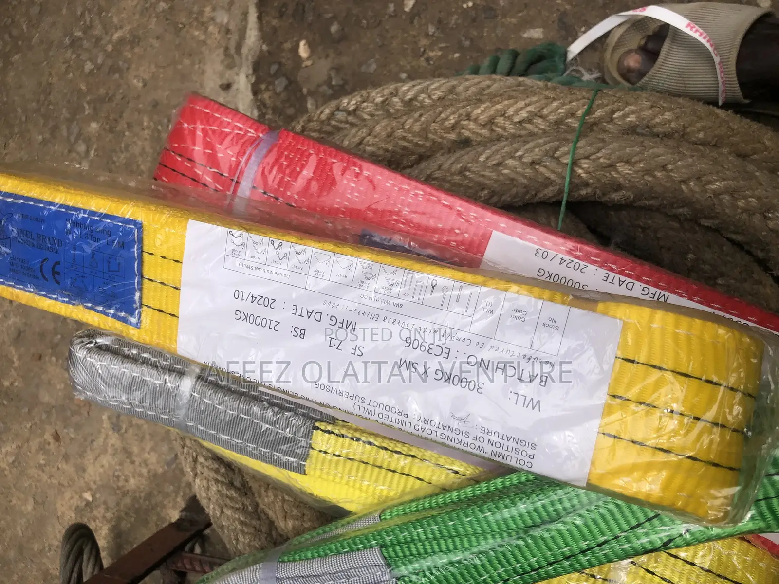3000kgx5meter Belt