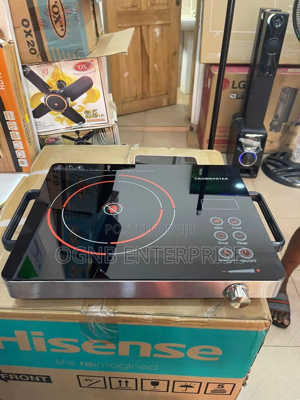Crown Star Infrared Electric Stove
