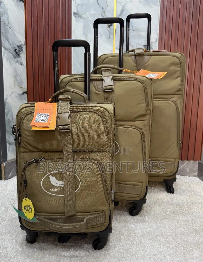 Set of 3pcs Leaves King Travel Man