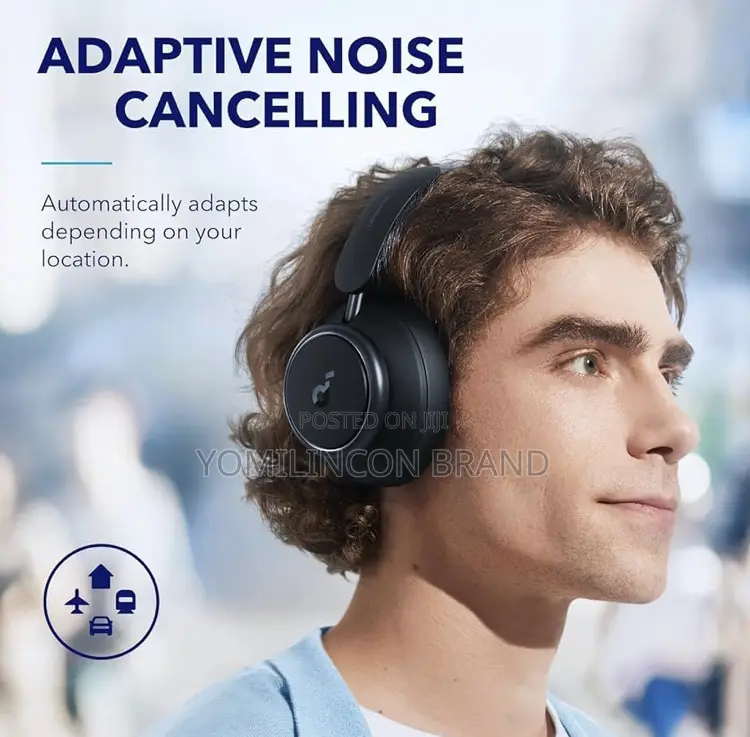 Soundcore Space Ǫ45 Black - Wireless Noise Cancelling Headphones.