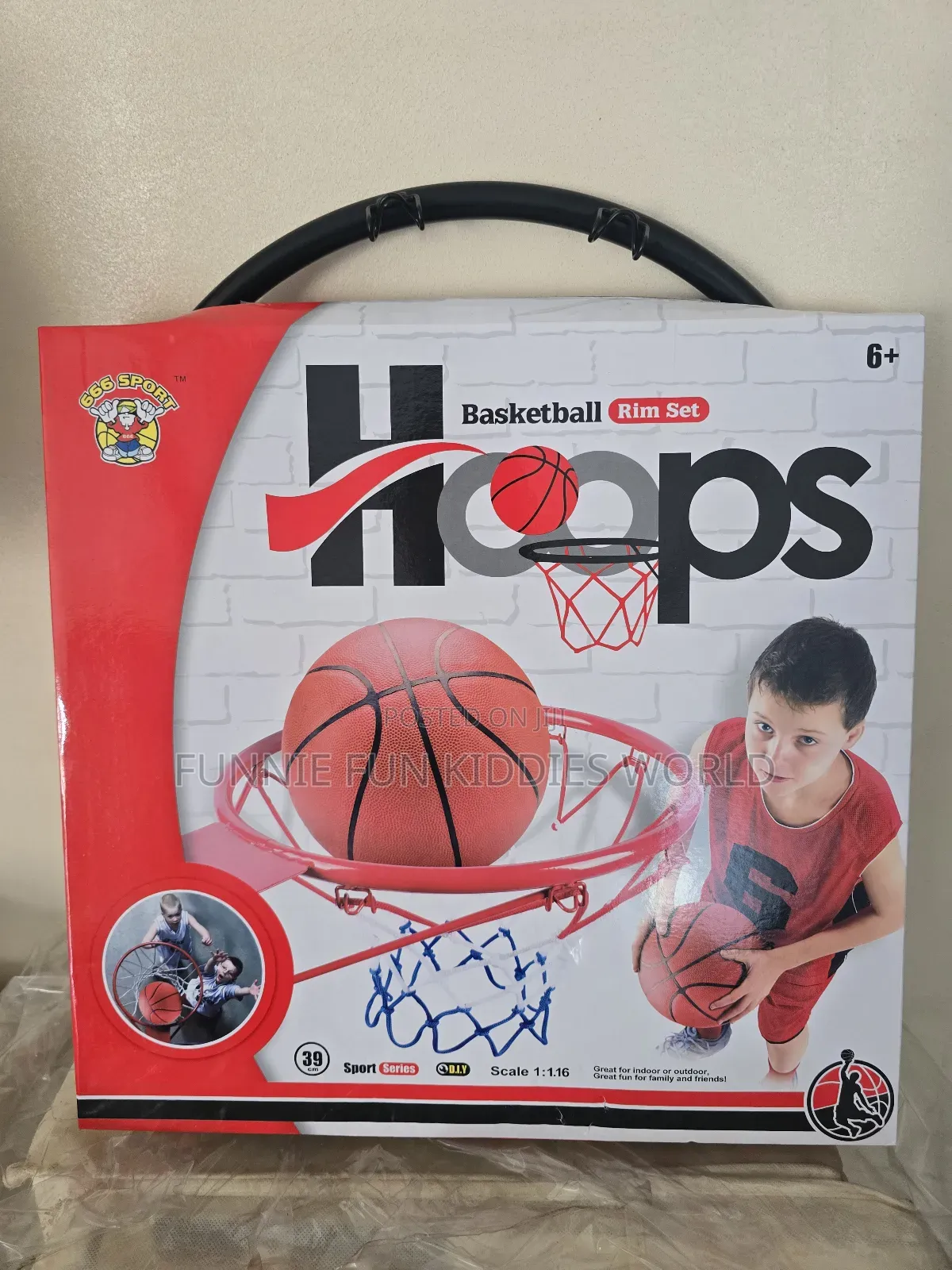 Outdoor Basketball Stand for Age 6 - 20.
