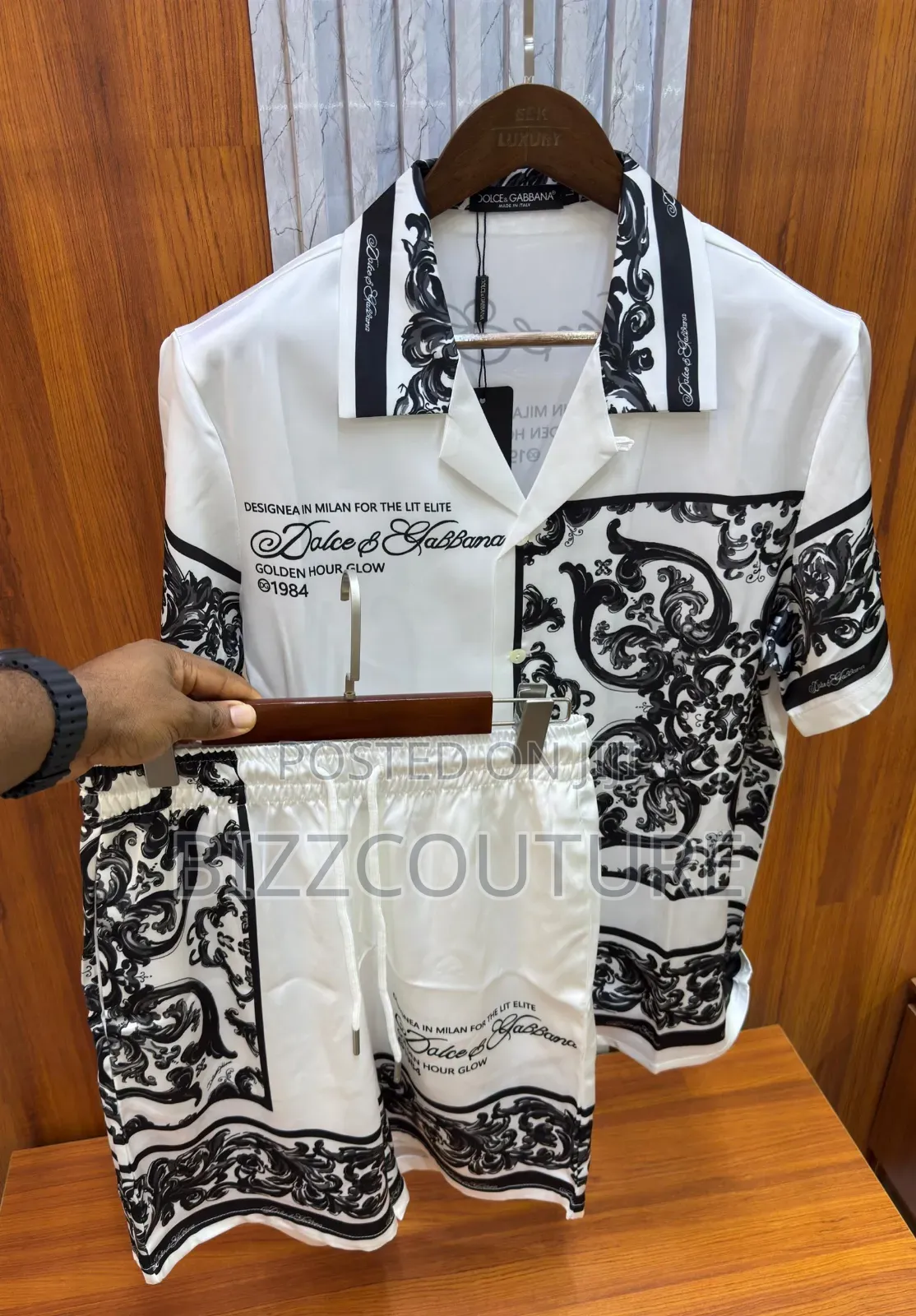 Original Dolce Gabbana Up Down Shirts Available in Store
