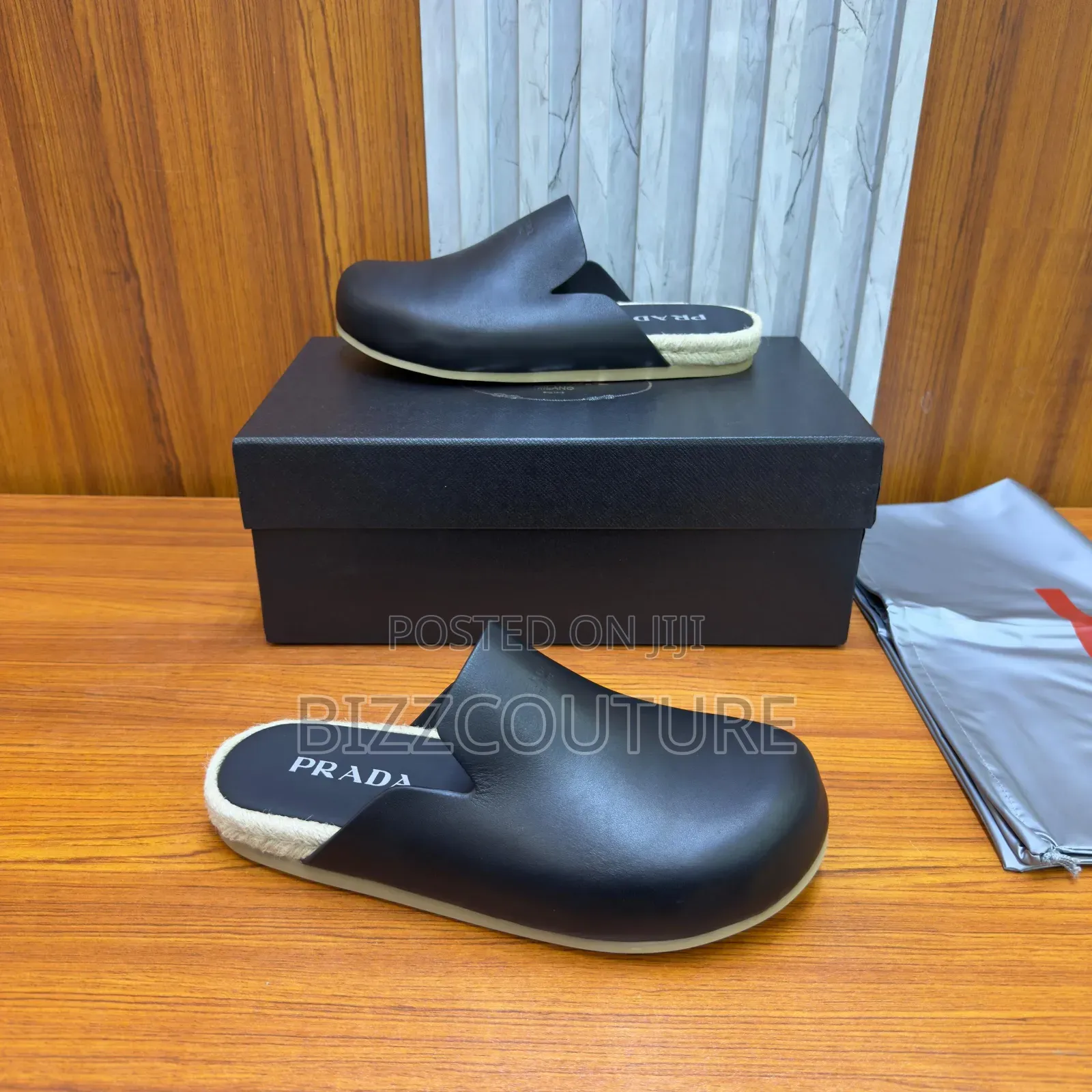 Original Prada Half Shoes Available in Store