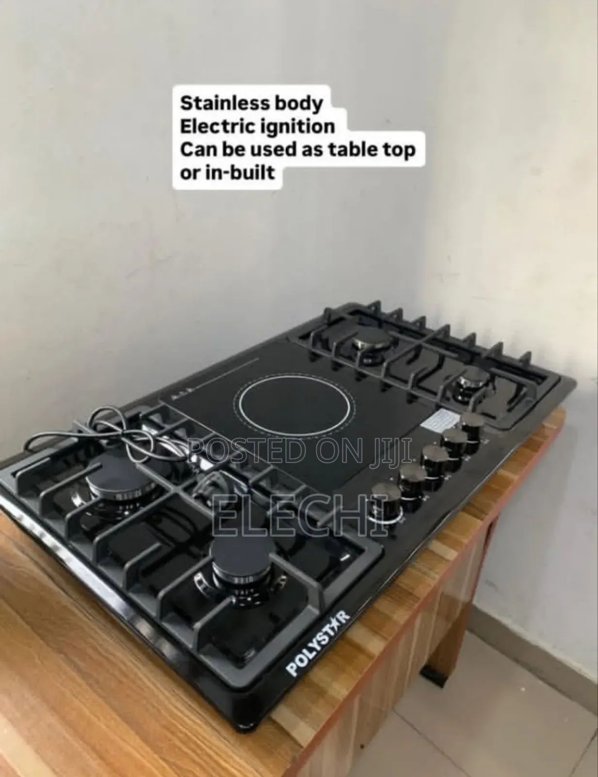 Electric And Gas Cooker 90cm 4-1