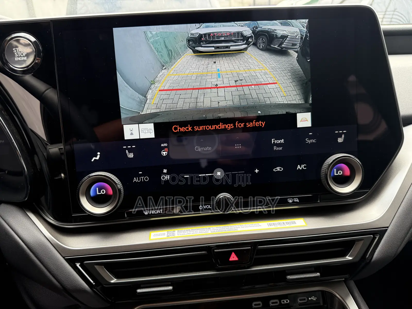 New Lexus TX 2025 Black