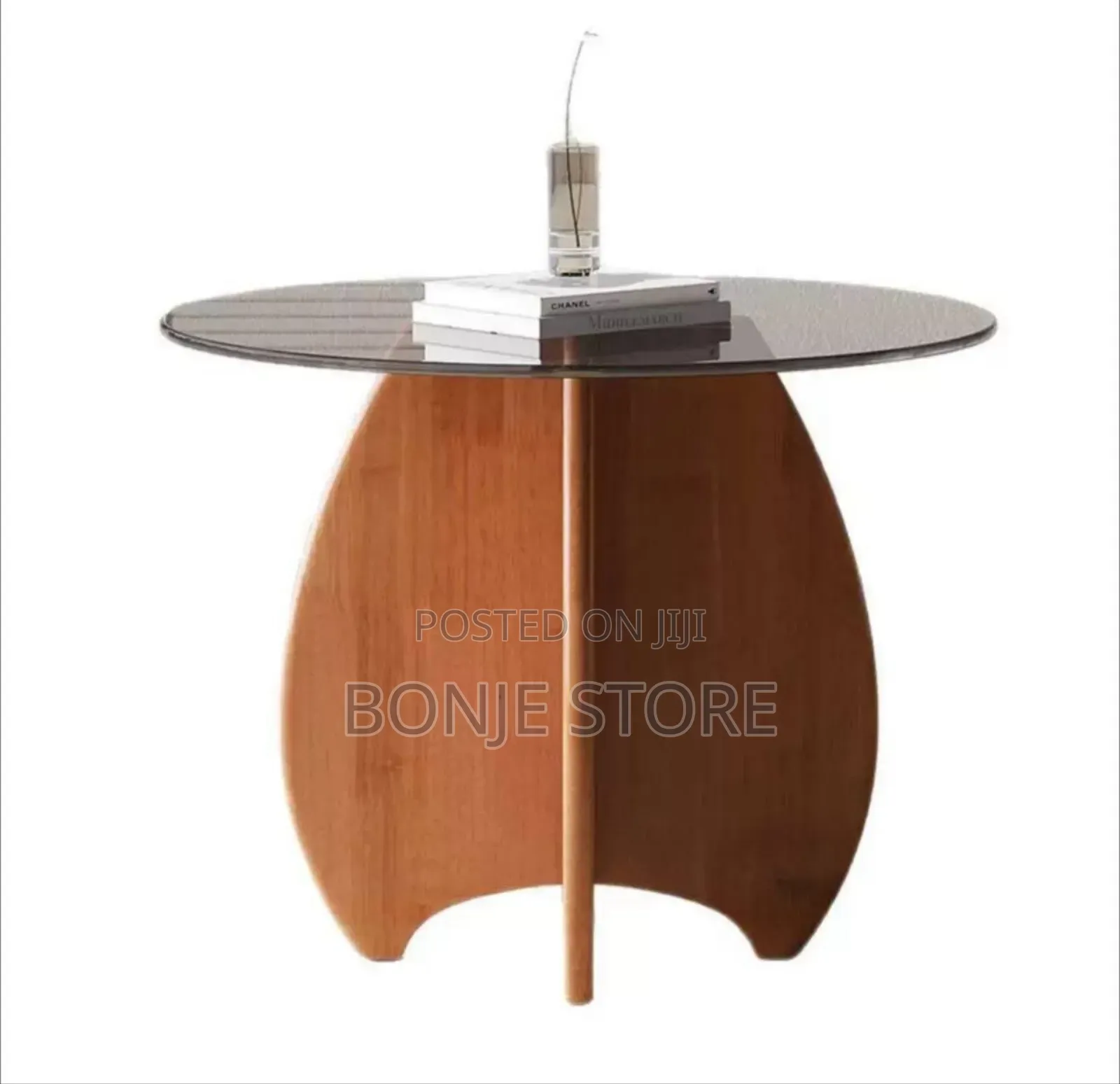 2in1 Tampered Glass Center Table