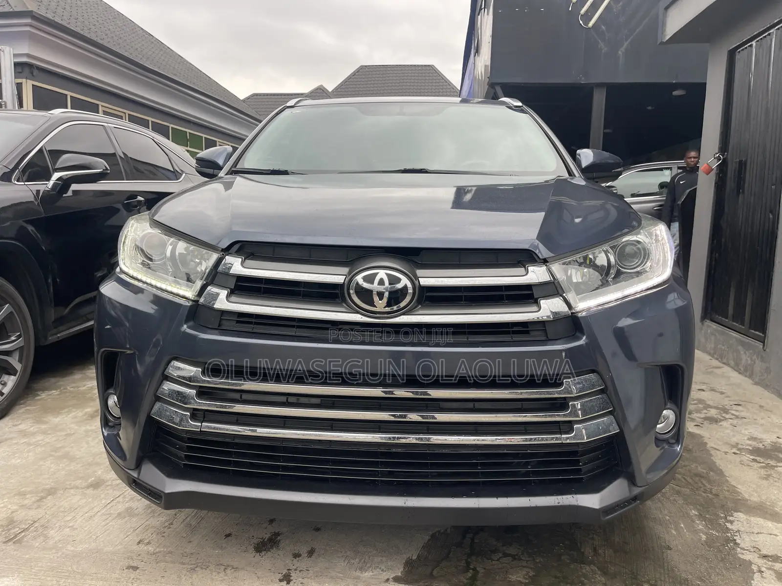 Toyota Highlander Limited V6 4x2 (3.5L 6cyl 6A) 2016 Gray