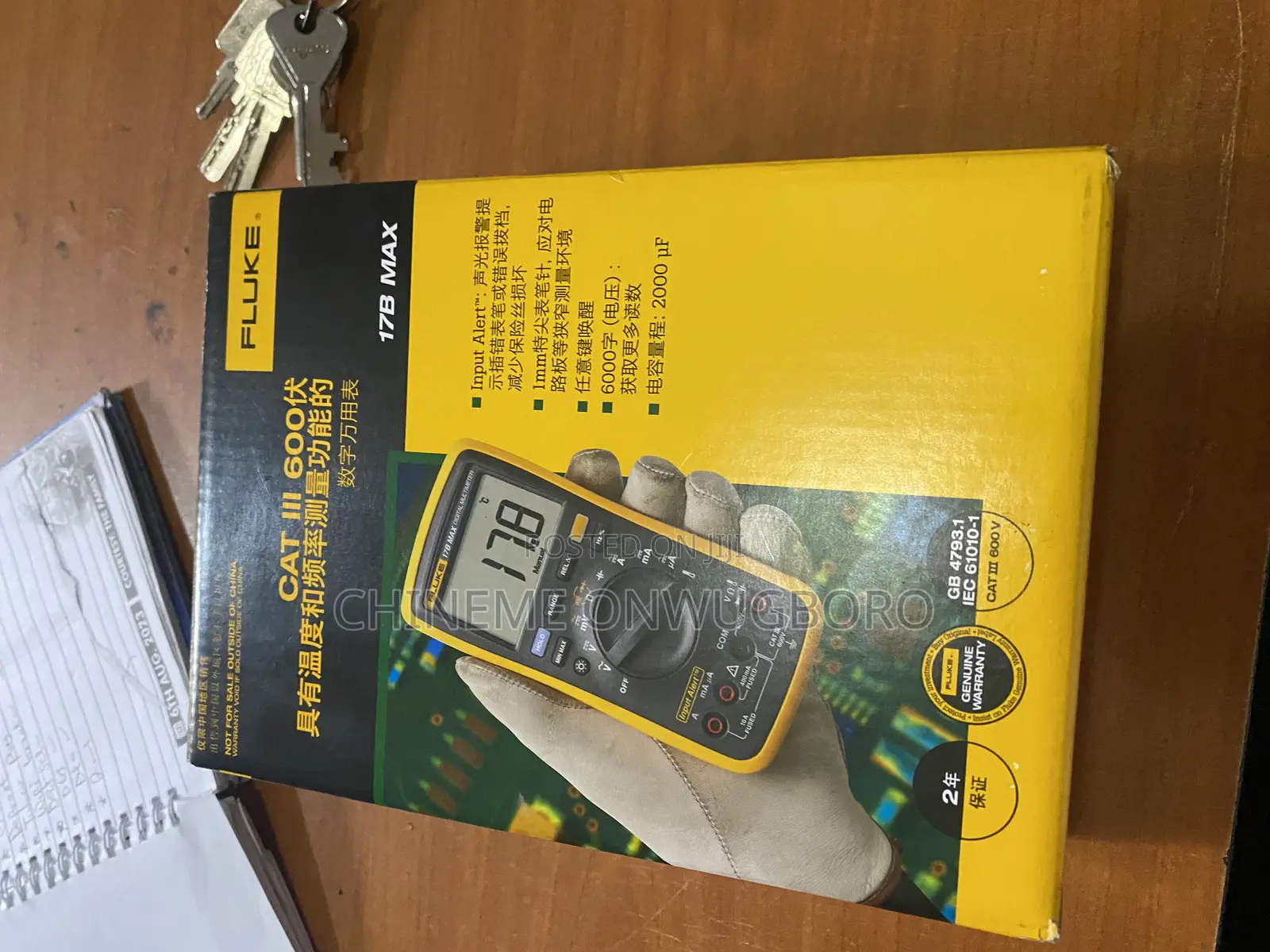 Fluke 17b Meter