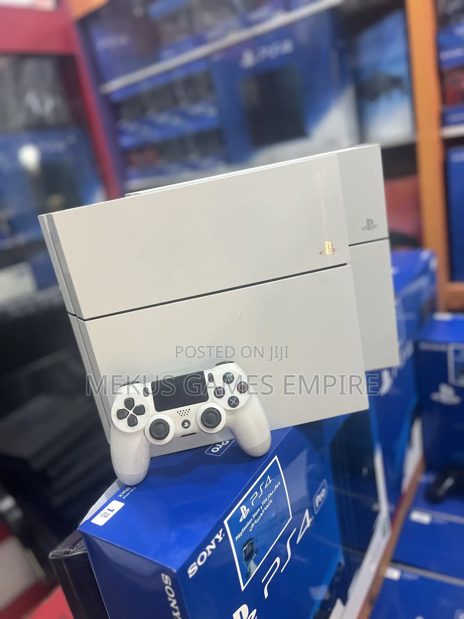 Ps4 Console + 9 Games Installed E.G Fc25,Car Race ,Gta,God of War,Cod