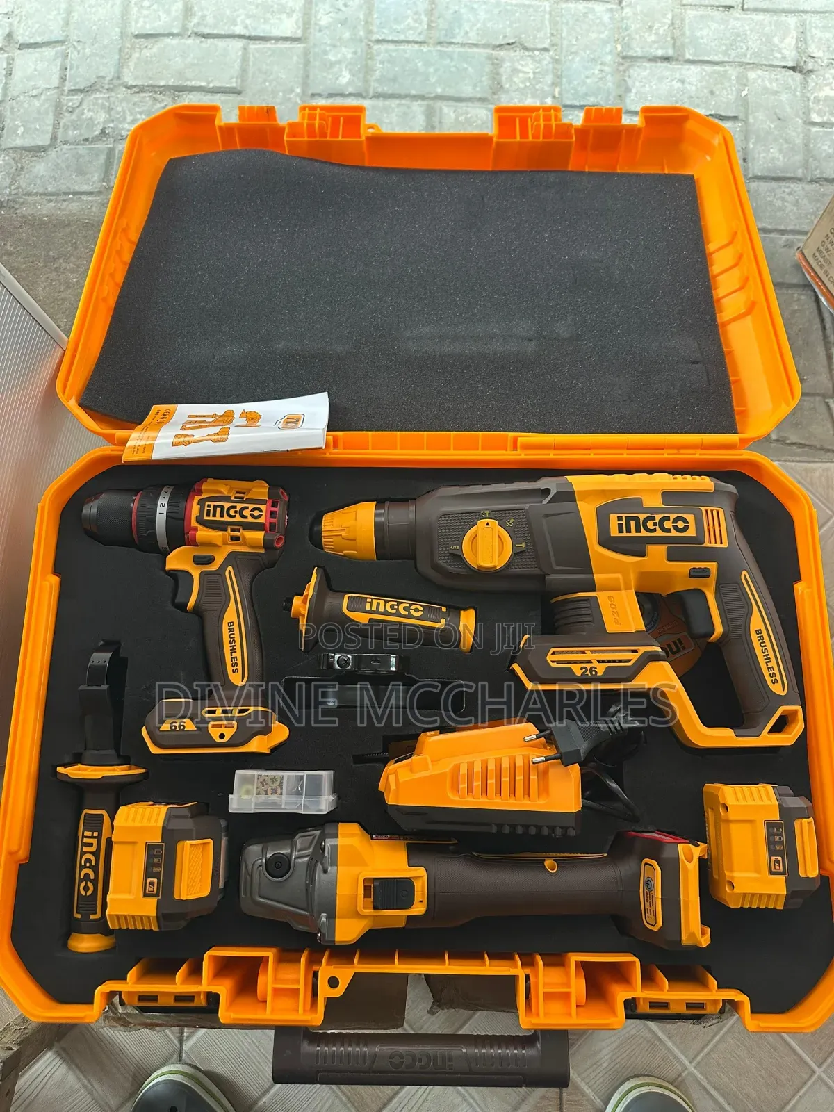 Cosli241198
Cordless 3 Pcs Combo Kit