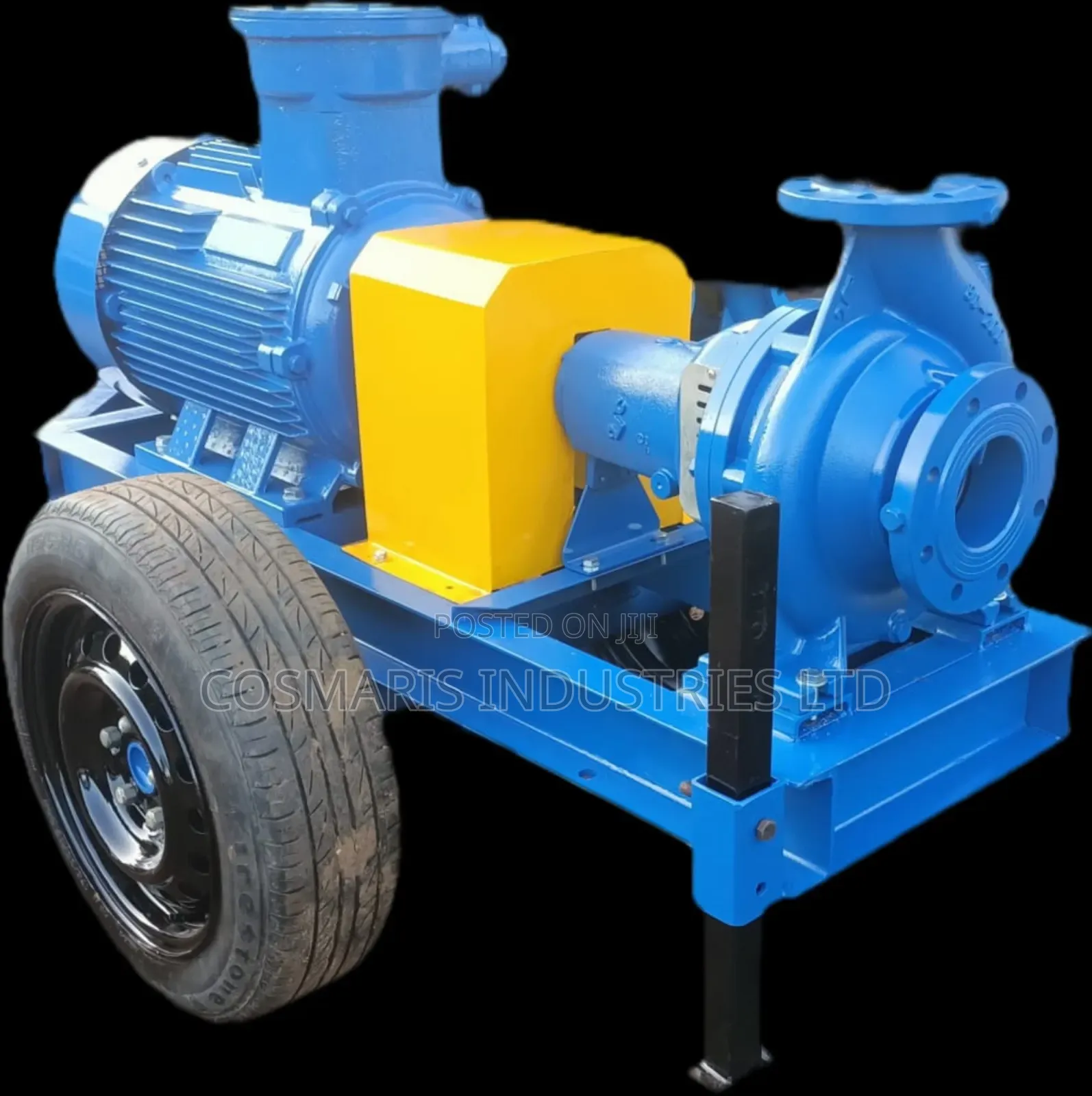 Maris Centrifugal Explosion Proof Oil Transfer Mobile Base Pump.