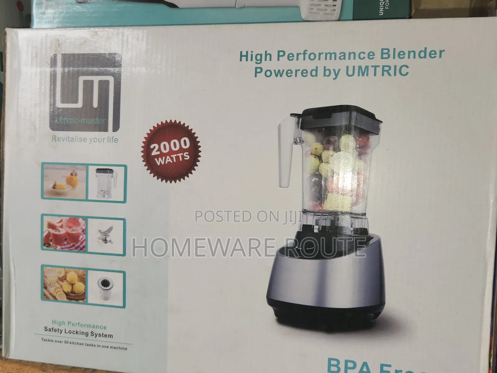 Umtric Hp Professional Blender 2000watts (Commercial Grade)