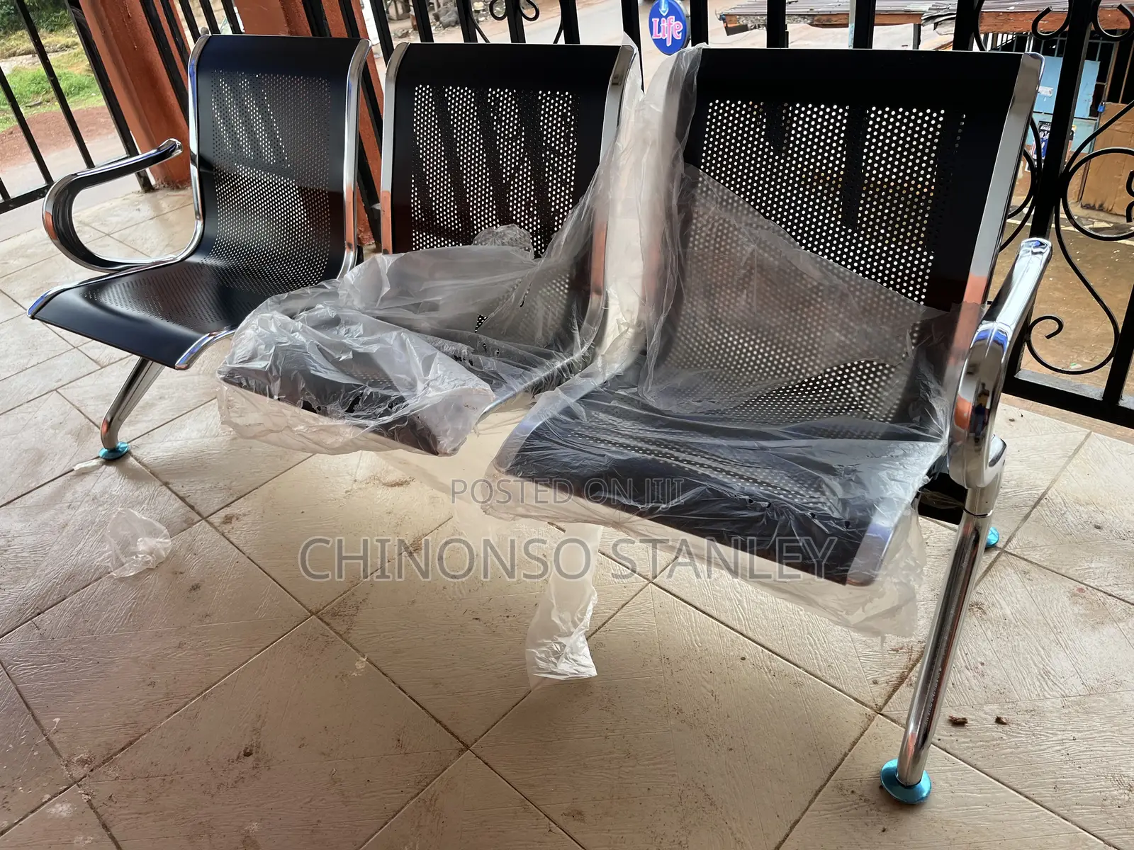 3 Seater Waiting Chair