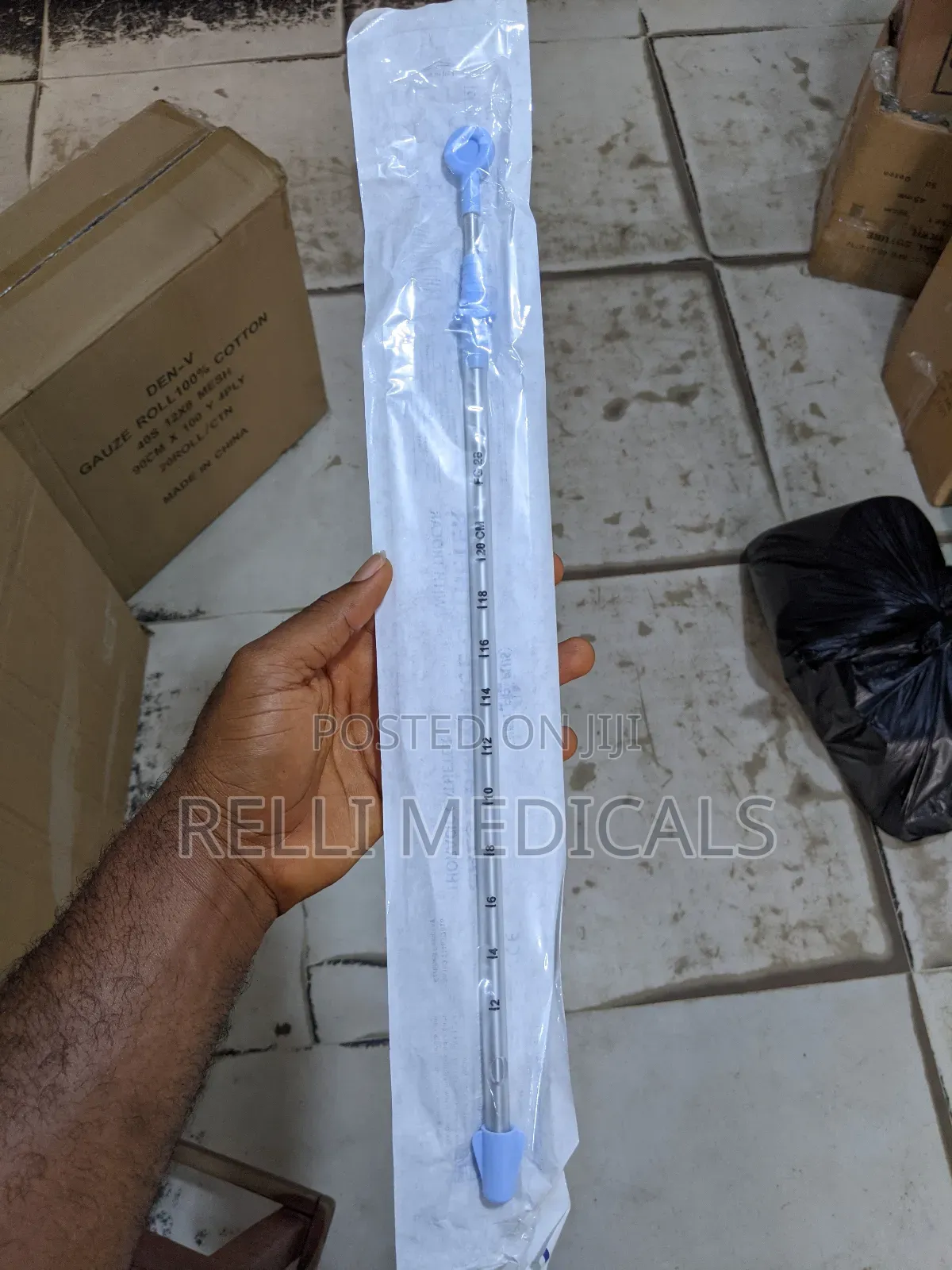 Chest Tube With Trocar