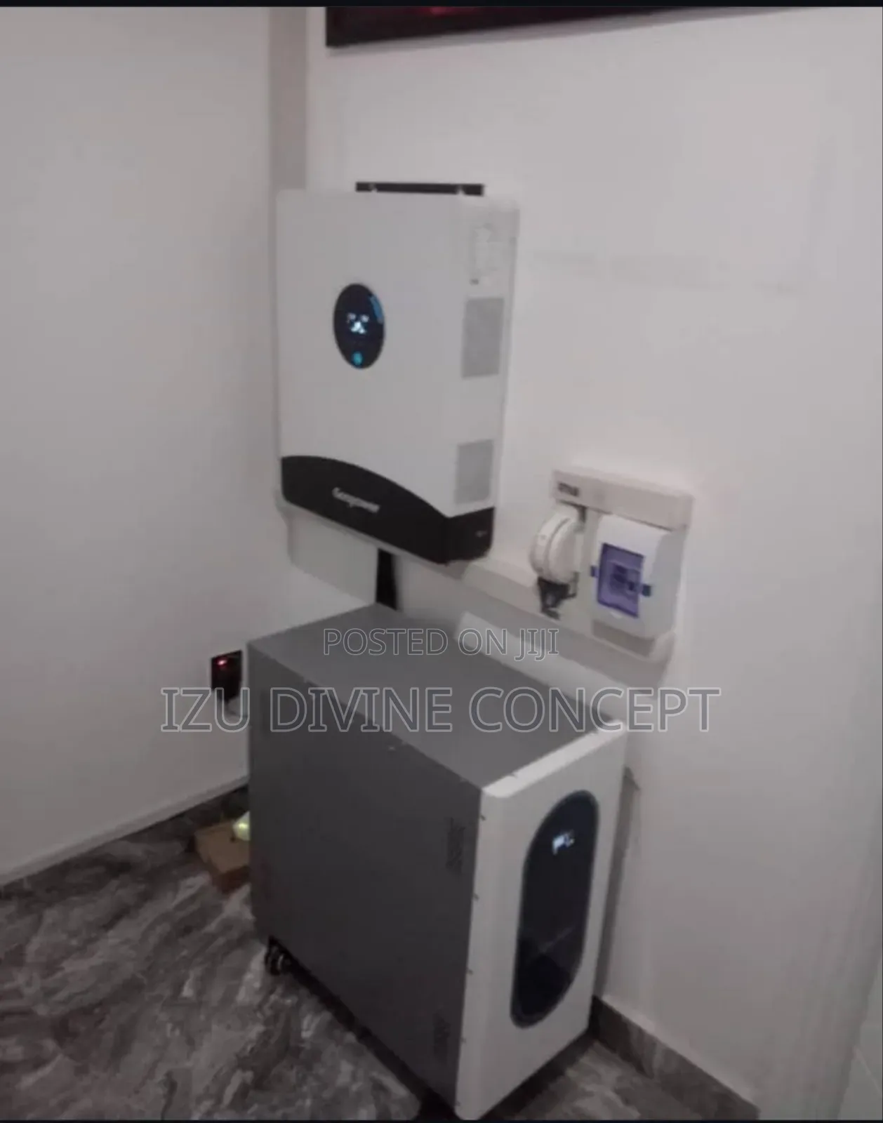 10kva Inverter Setup and 15kwh Lithium Battery Backup