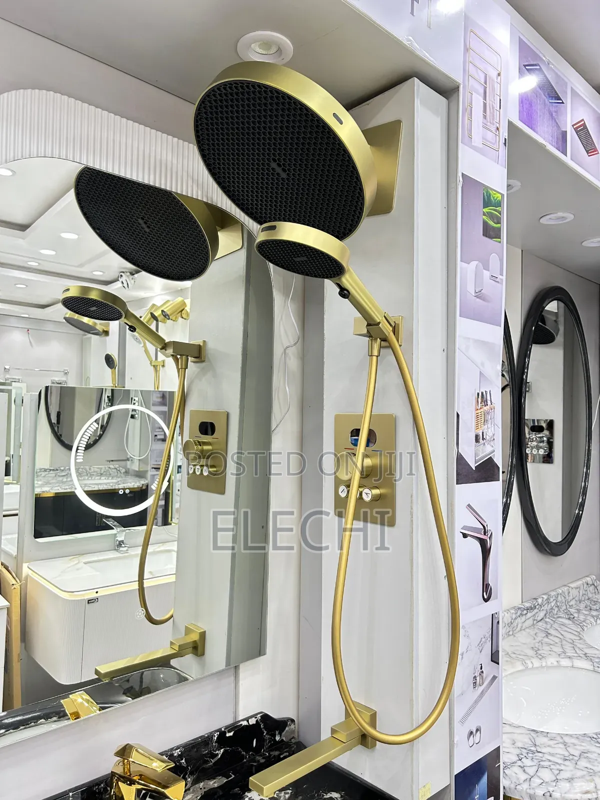 Executive Gold Condit Shower 6ways