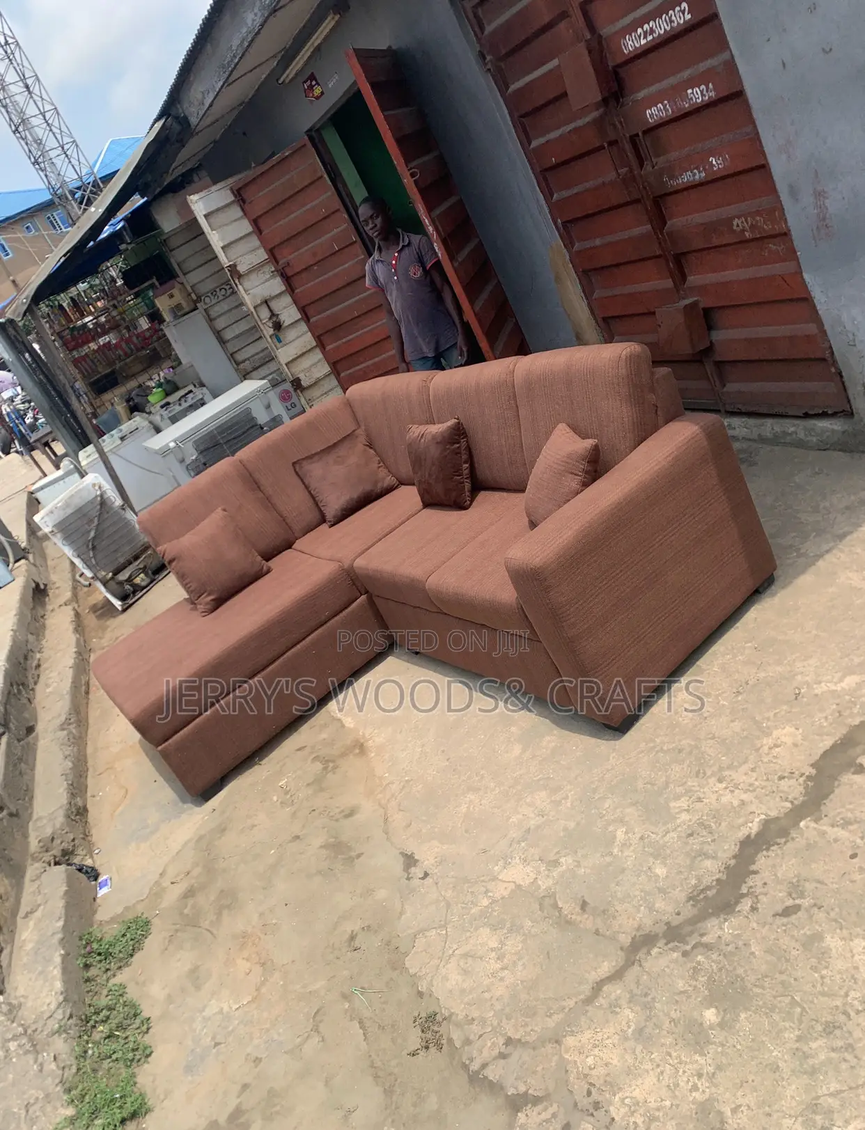 L-shaped Sofa Chair