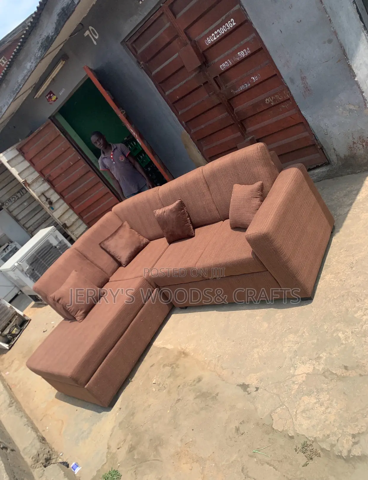 L-shaped Sofa Chair
