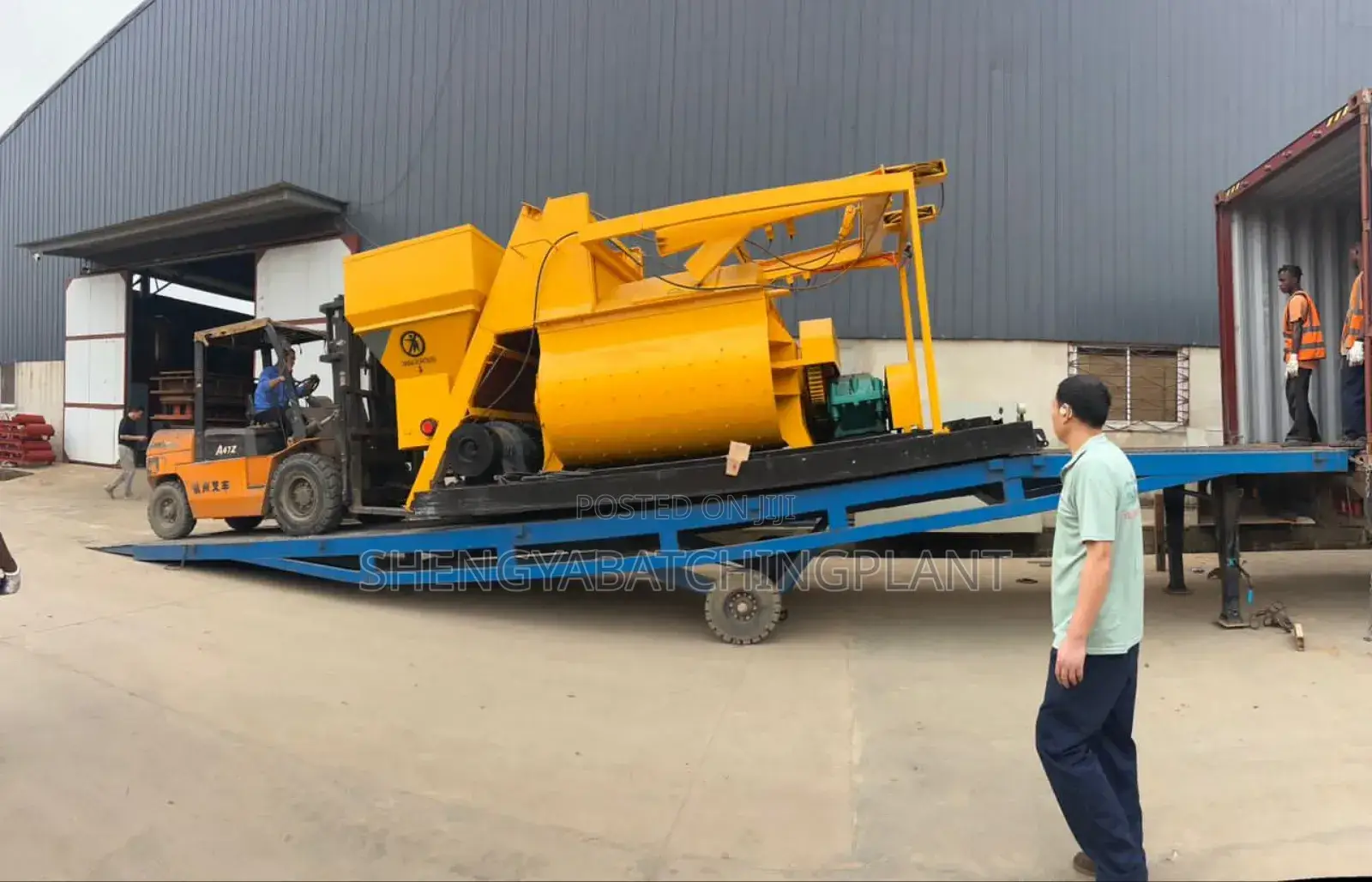 75m3/H Concrete Batching Plant