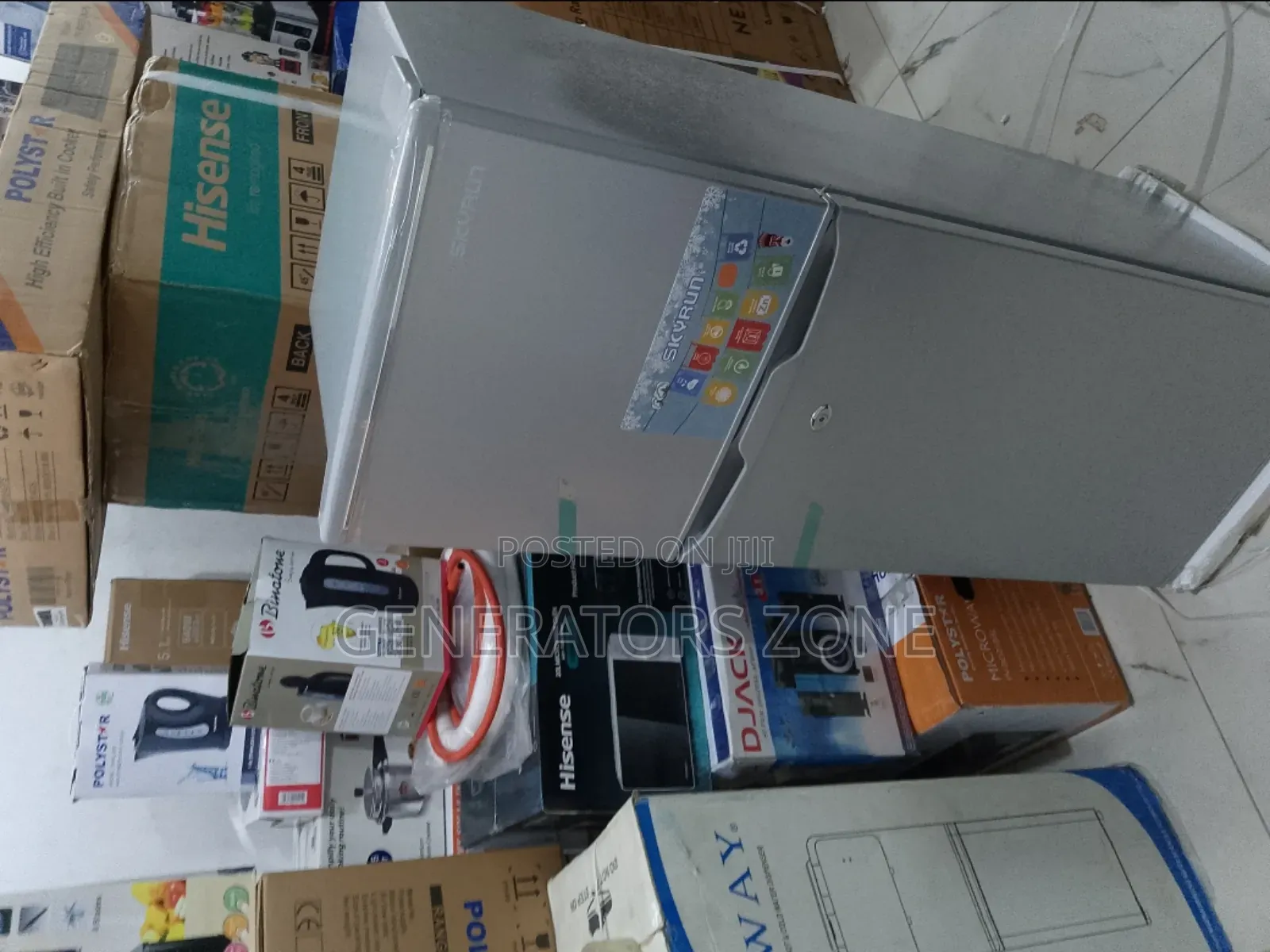 Skyrun 138hc Refrigerator With Freezer – 138 Litres