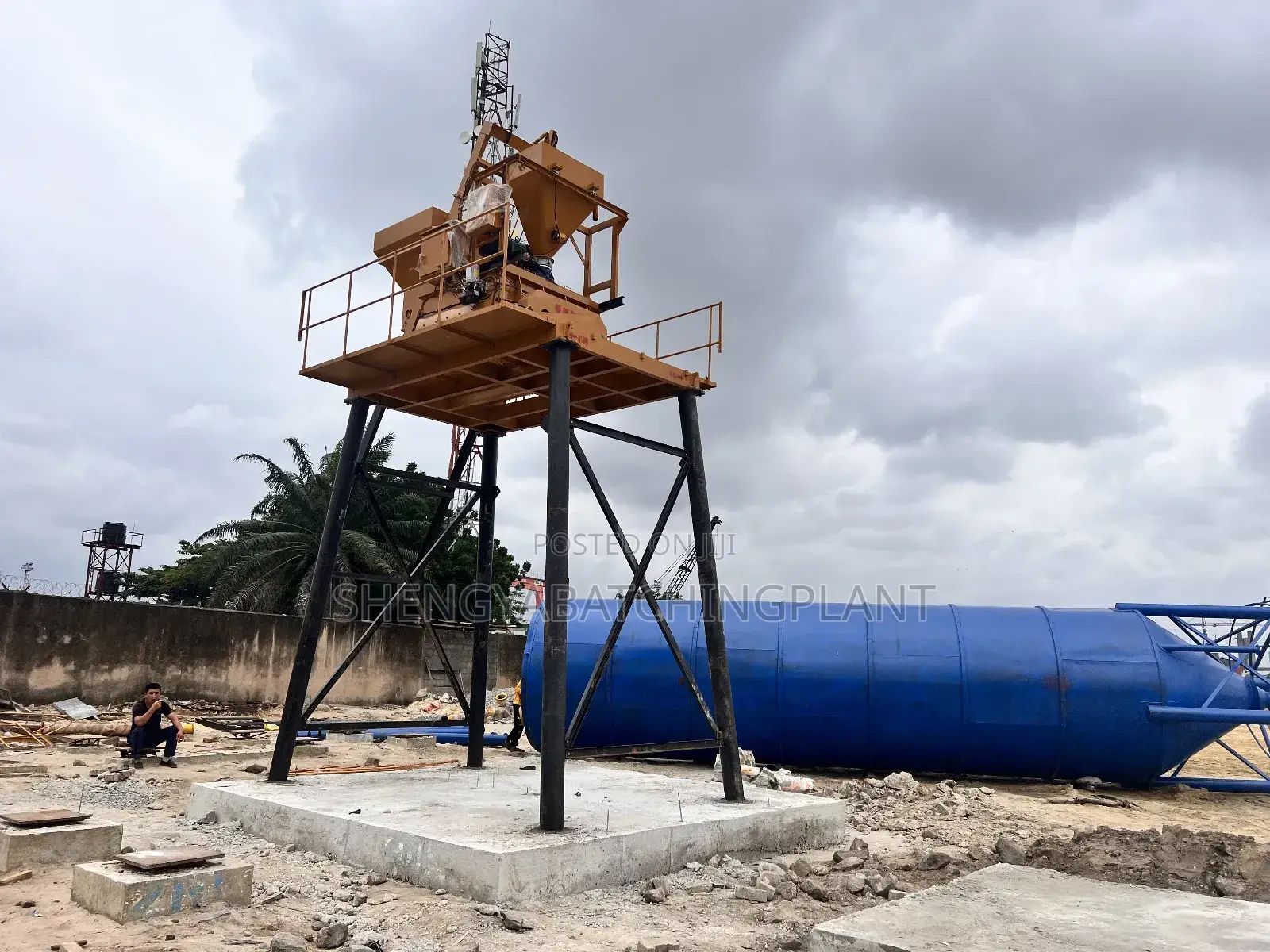 75m3/H Concrete Batching Plant