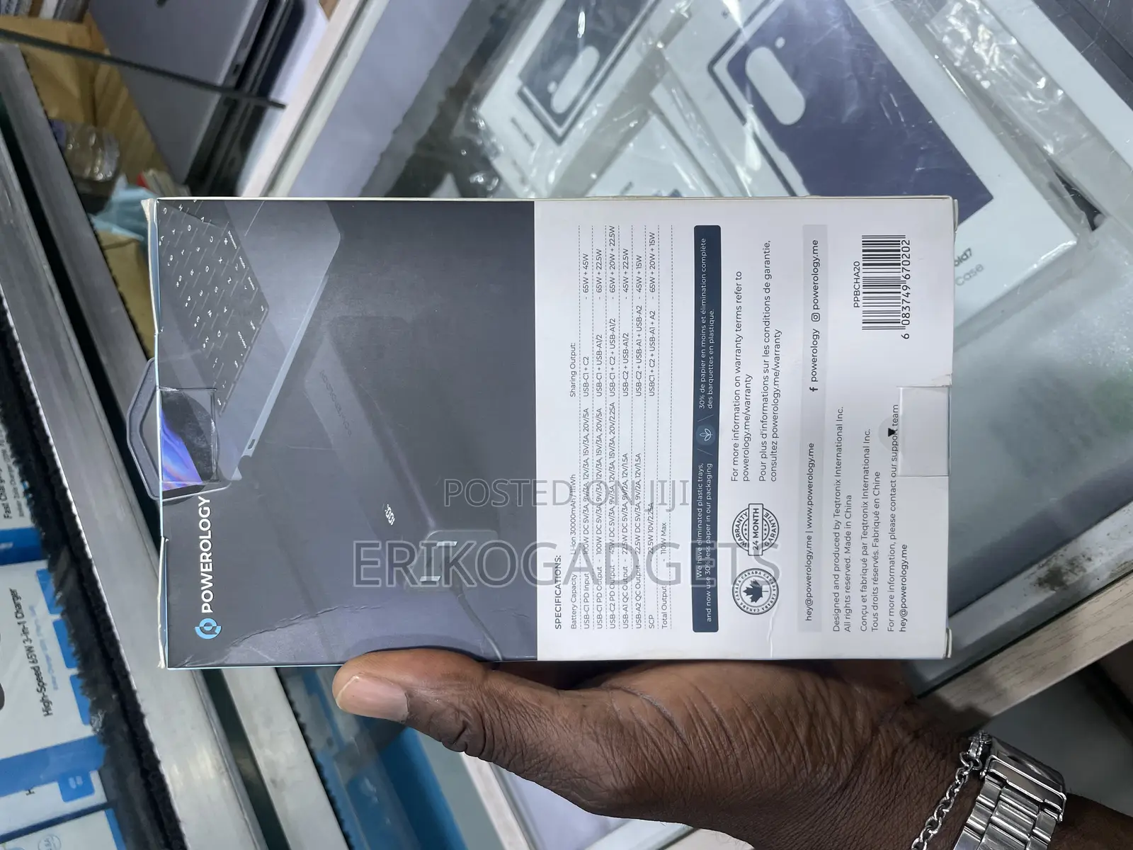 Powerology 100w Power Bank