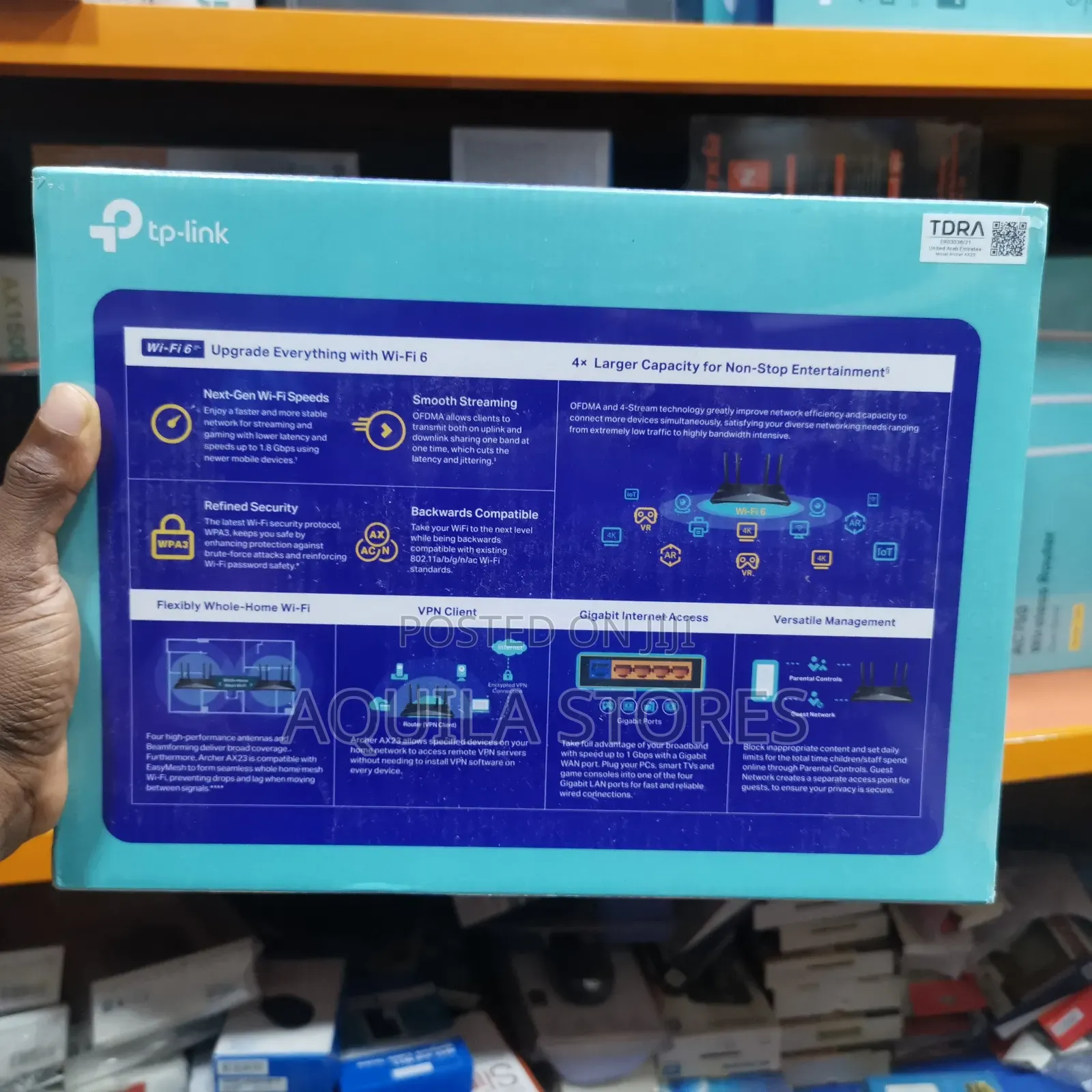 Tp-Link Archer Ax23 Ax1800 Dual Band Wi-Fi 6 Router