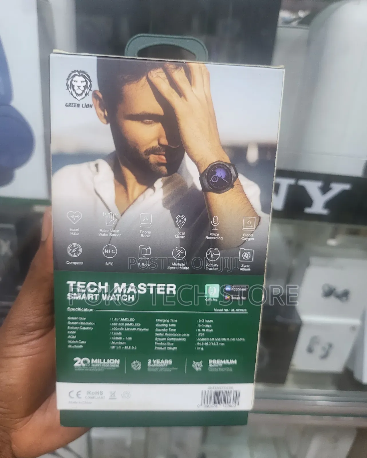 Green Lion Tech Master Smart Watch
