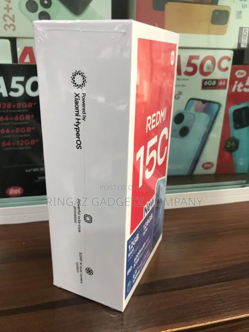New Xiaomi Redmi 15C 4G 256 GB Black