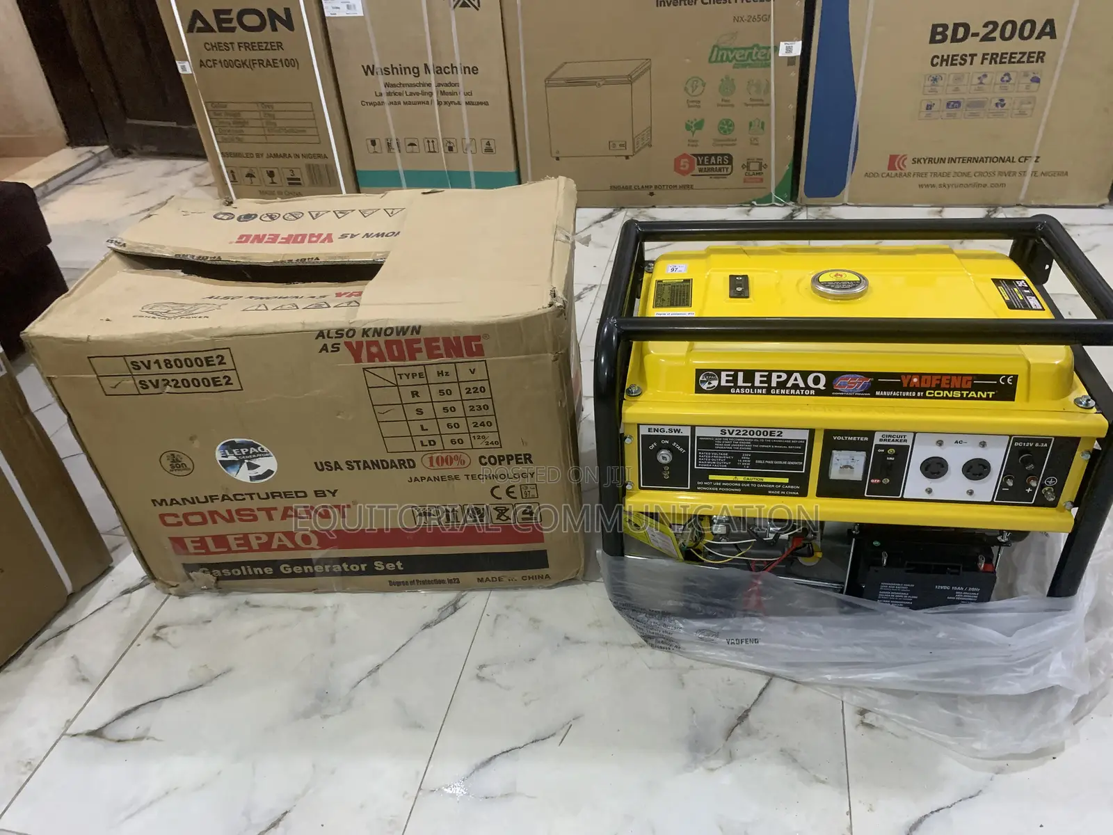Elepaq 11kva Generator – Constant Power for Heavy Load