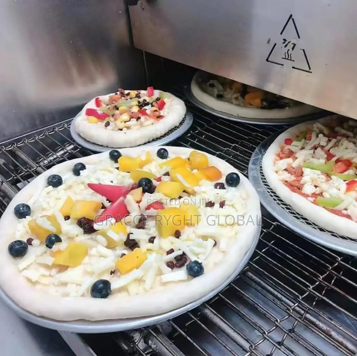 10" Round Pizza Aluminum Mesh Baking Tray for Restaurant Supplies